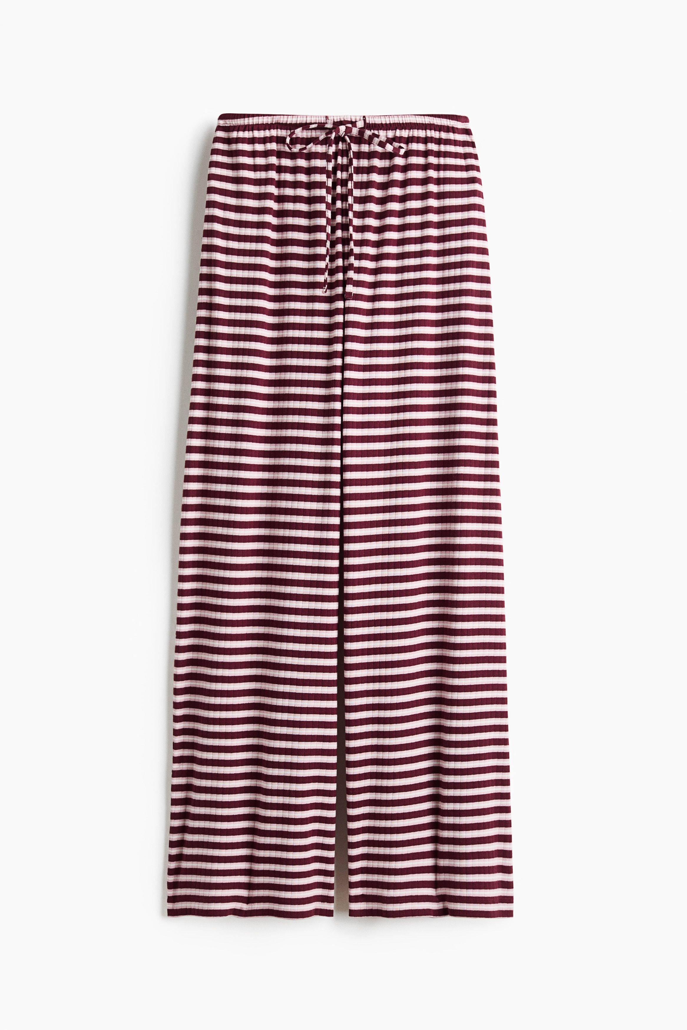 Pantalon côtelé avec cordon de serrage - Bordeaux/rayé/Bordeaux/Bleu foncé/Noir/rayé/Blanc/rayé/Noir/Marron