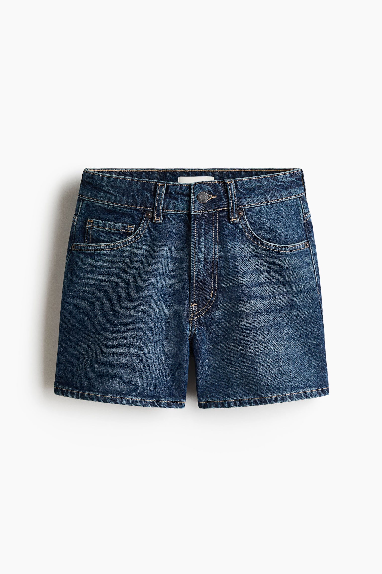 Denim shorts - Dark denim blue/Denim blue/Washed black/Light denim blue - 2