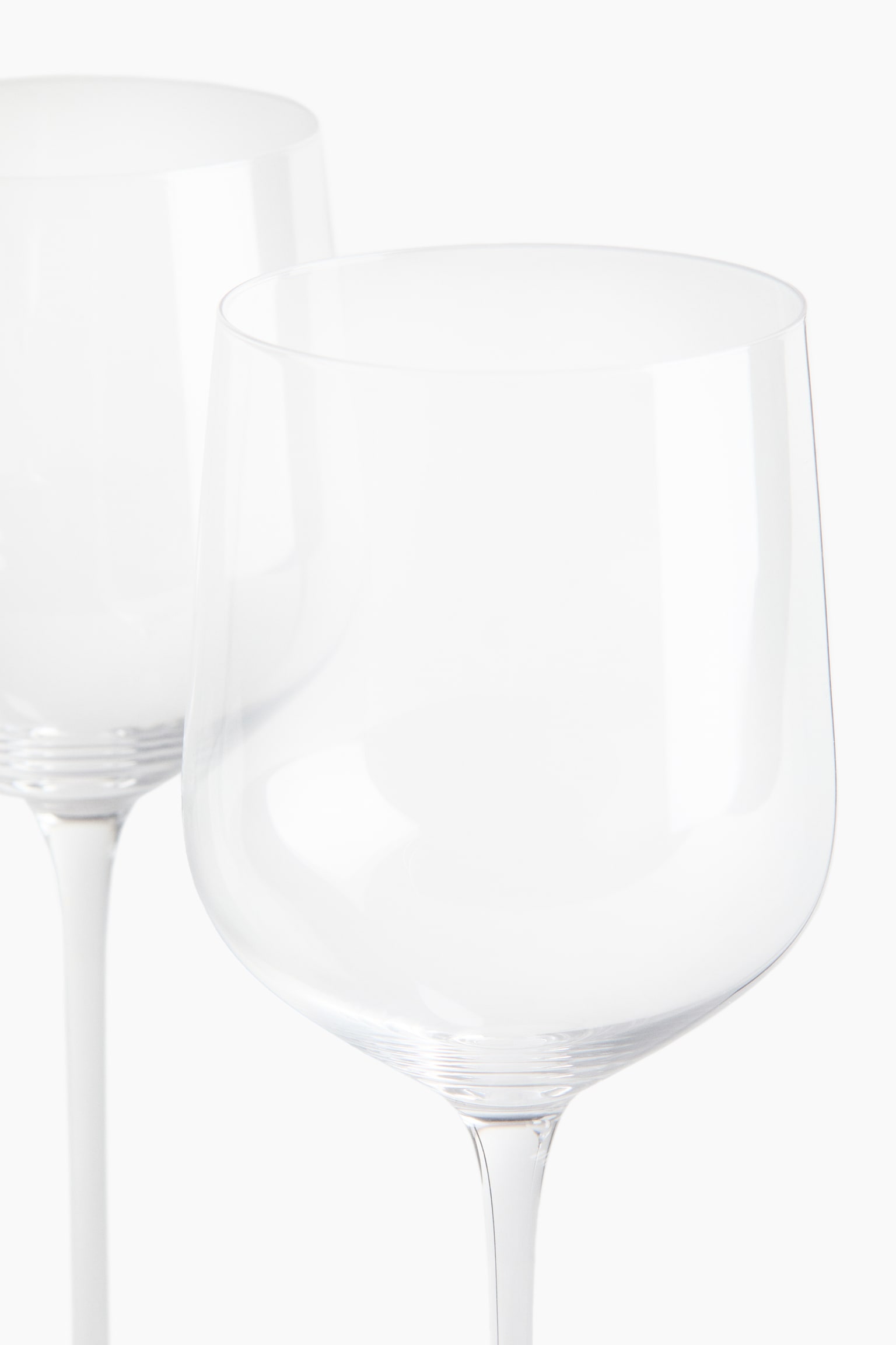 Pack de 2 copos de vinho branco - Transparente - 7