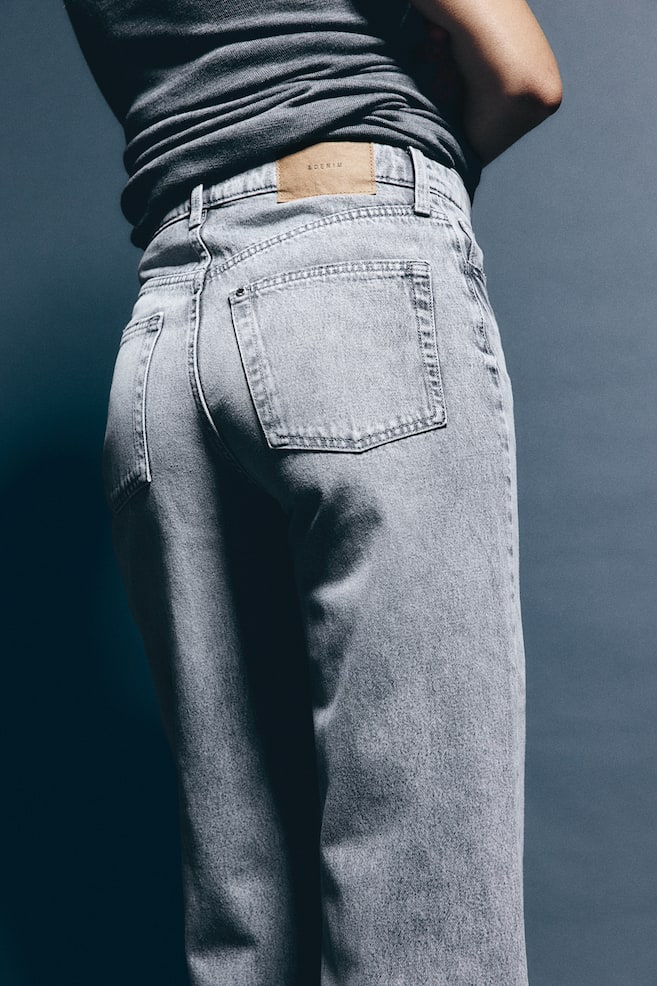 Wide Ultra High Jeans - Szary/Czarny/Niebieski denim/Biały/dc/dc/dc - 5