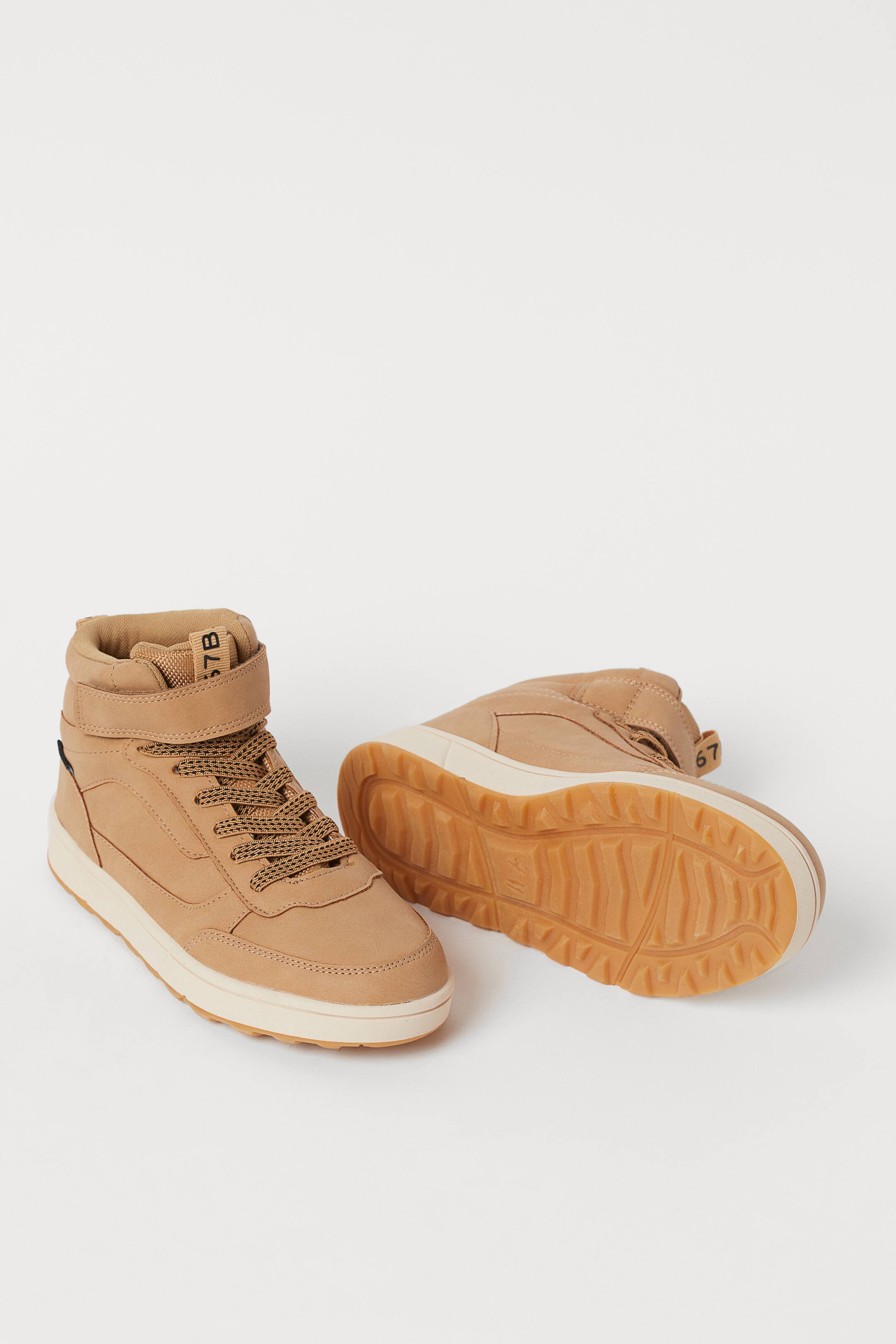 View larger image: Waterproof hi-tops - Light brown - Kids | H&M HK 2