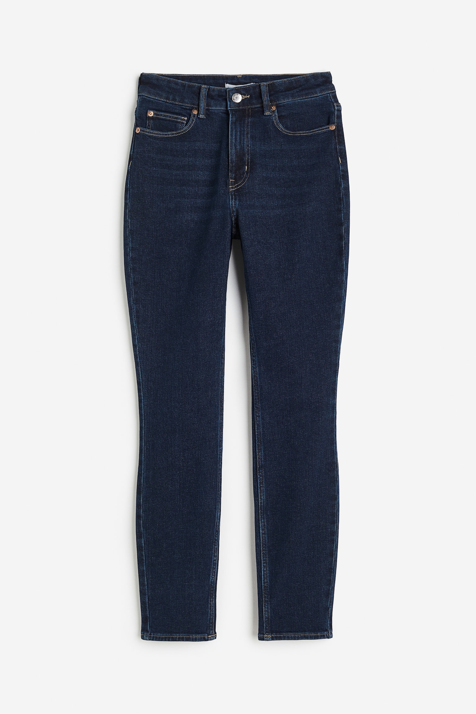 Skinny High Jeans - Dark denim blue/Dark denim blue/Black/Dark grey/Denim blue/Light denim blue - 1