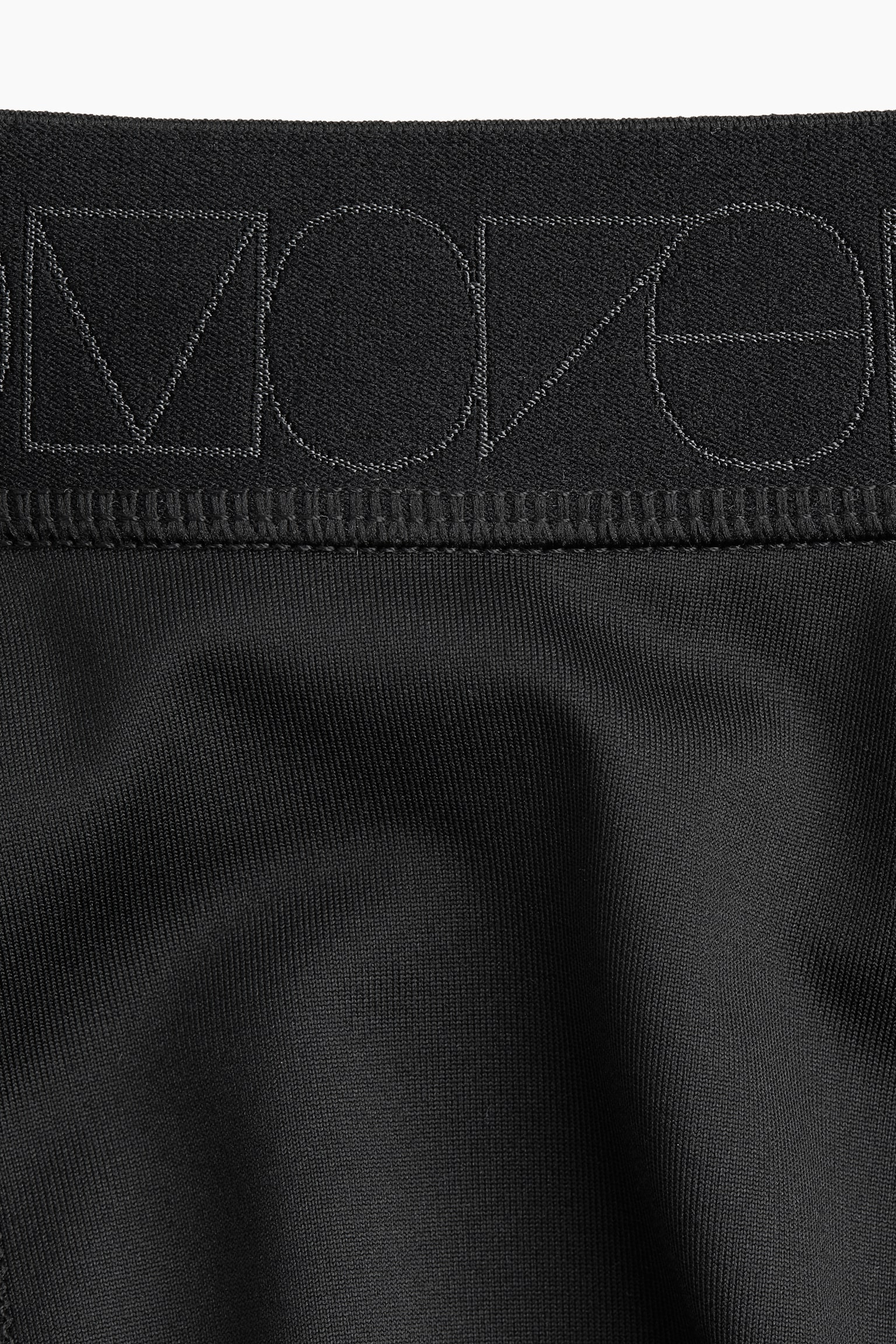 Long cycling shorts in DryMove™ - Black/Powered By Movement - 7