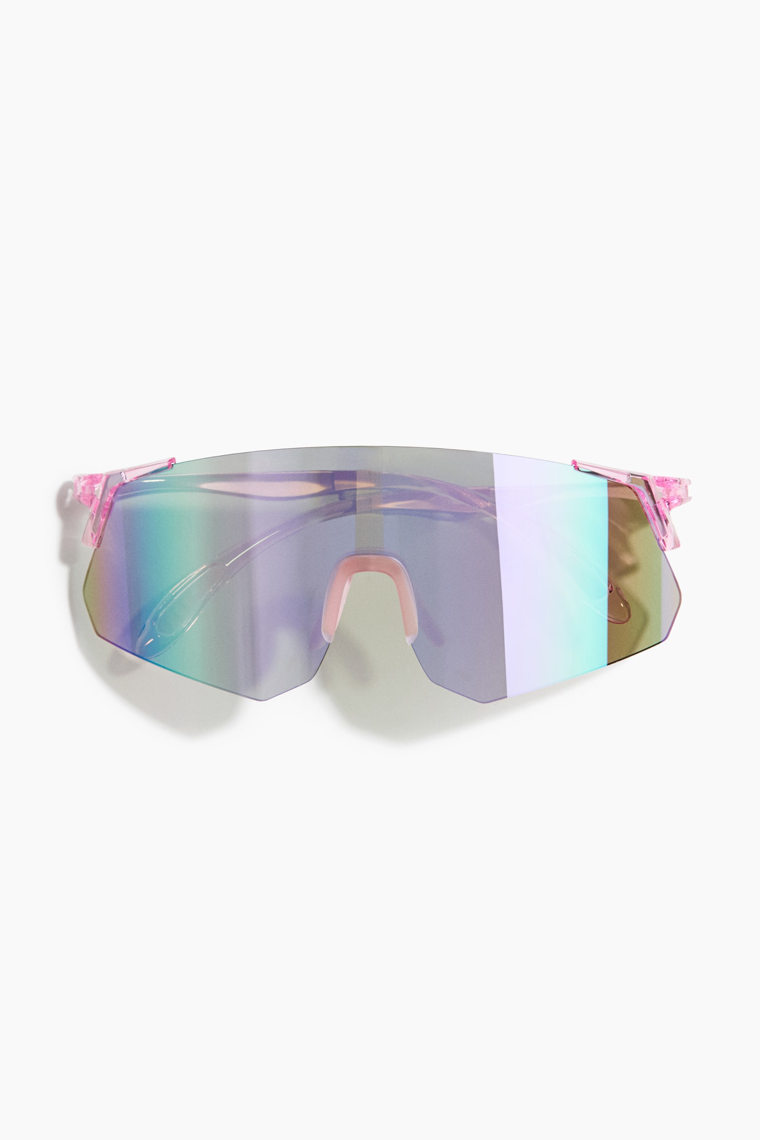 Sports sunglasses - Pink/Black - 1