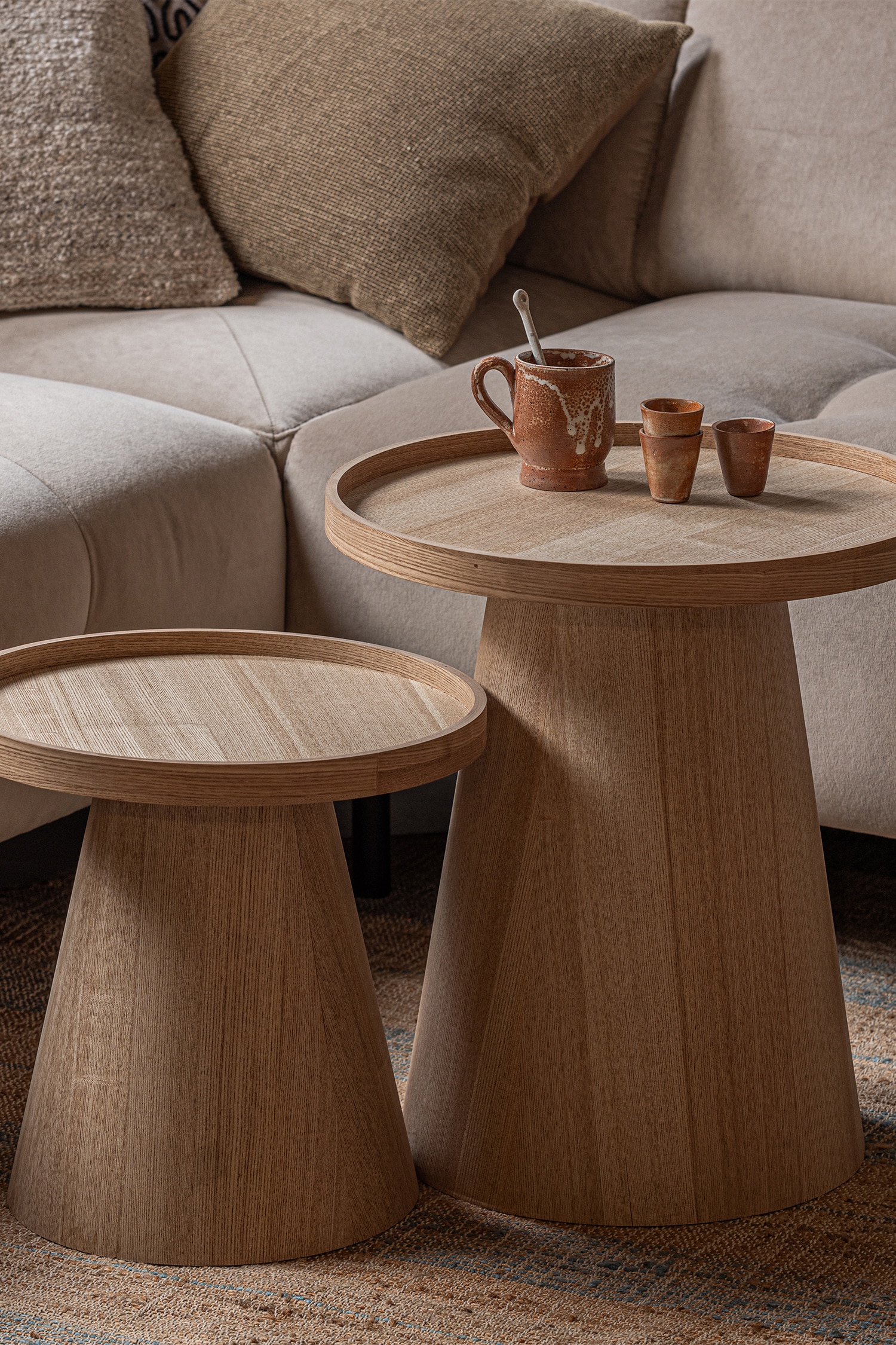 Maud Side Table - Natural