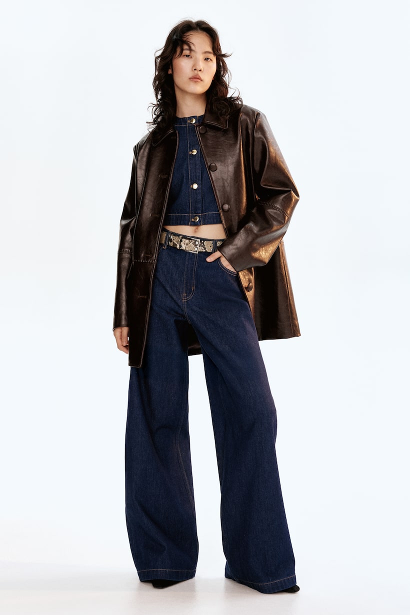 Jeans Abrigos Y Chaquetas H&m Pantalones De Mezclilla Para