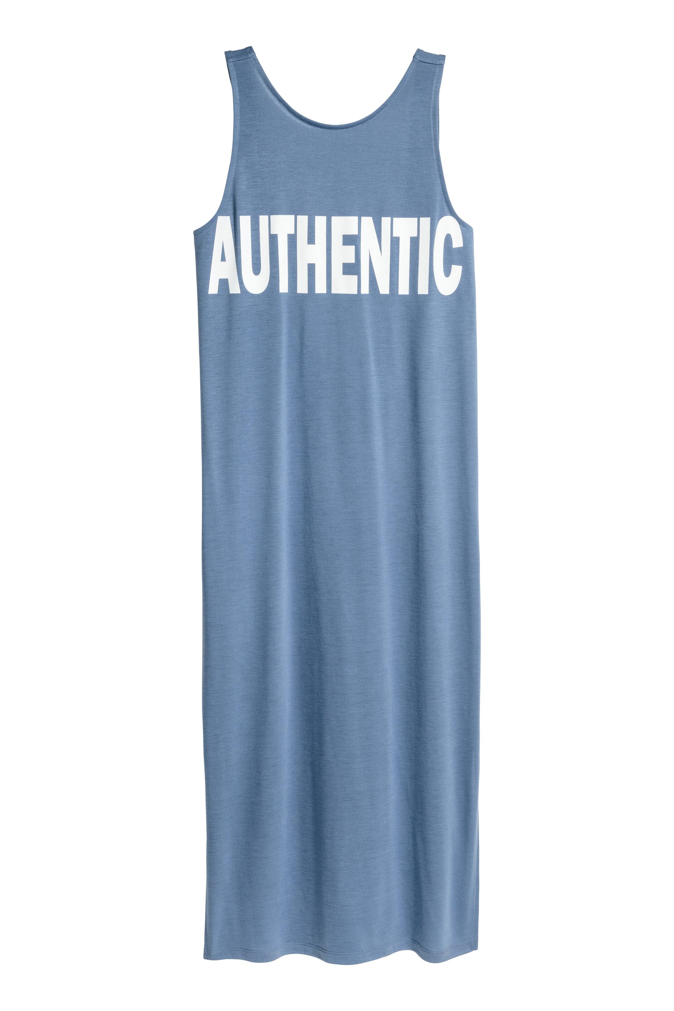 View larger image: Jersey dress - Pigeon blue - Ladies | H&M GB 1