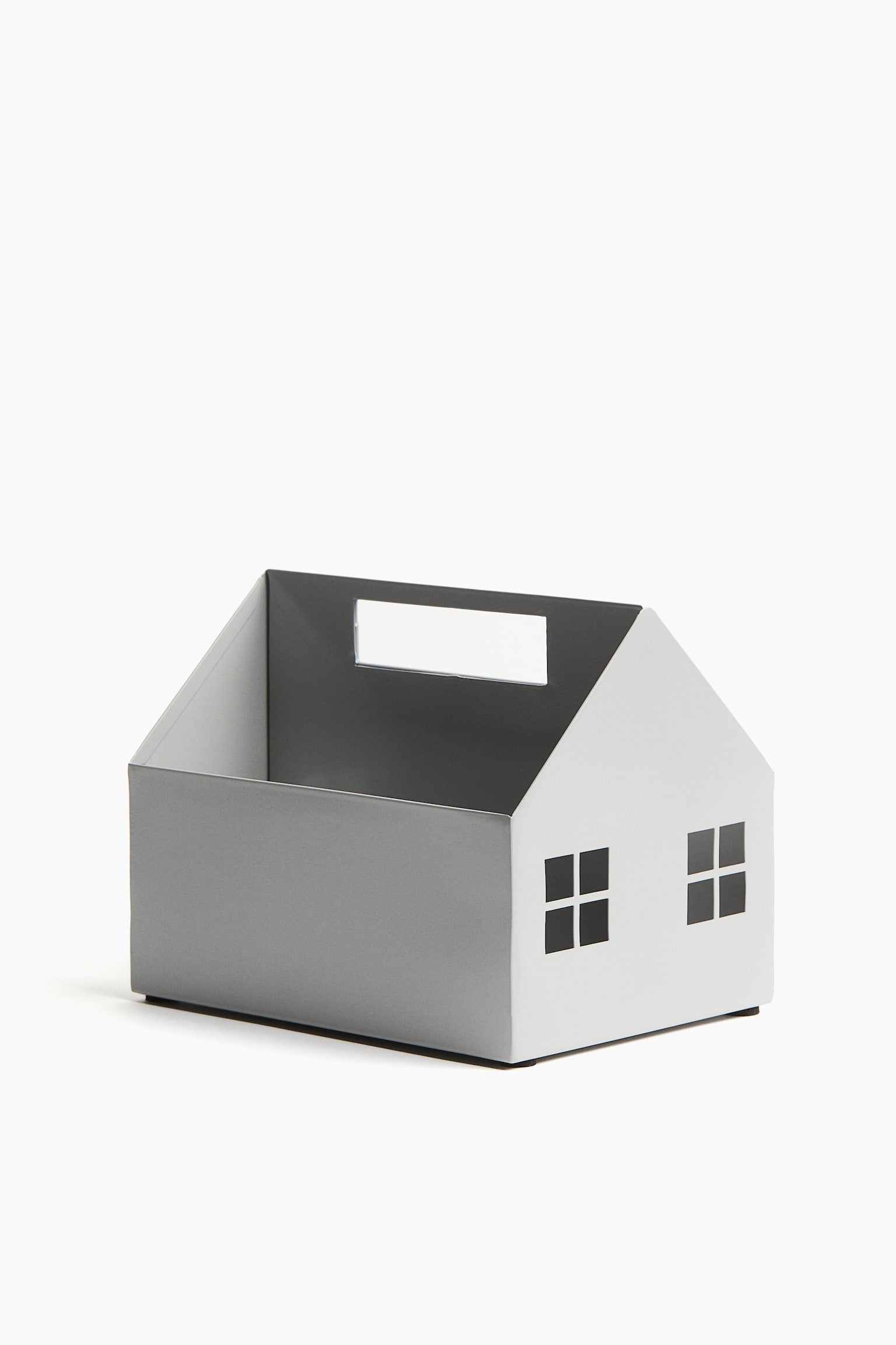 House-shaped desk organiser - Light grey - 1