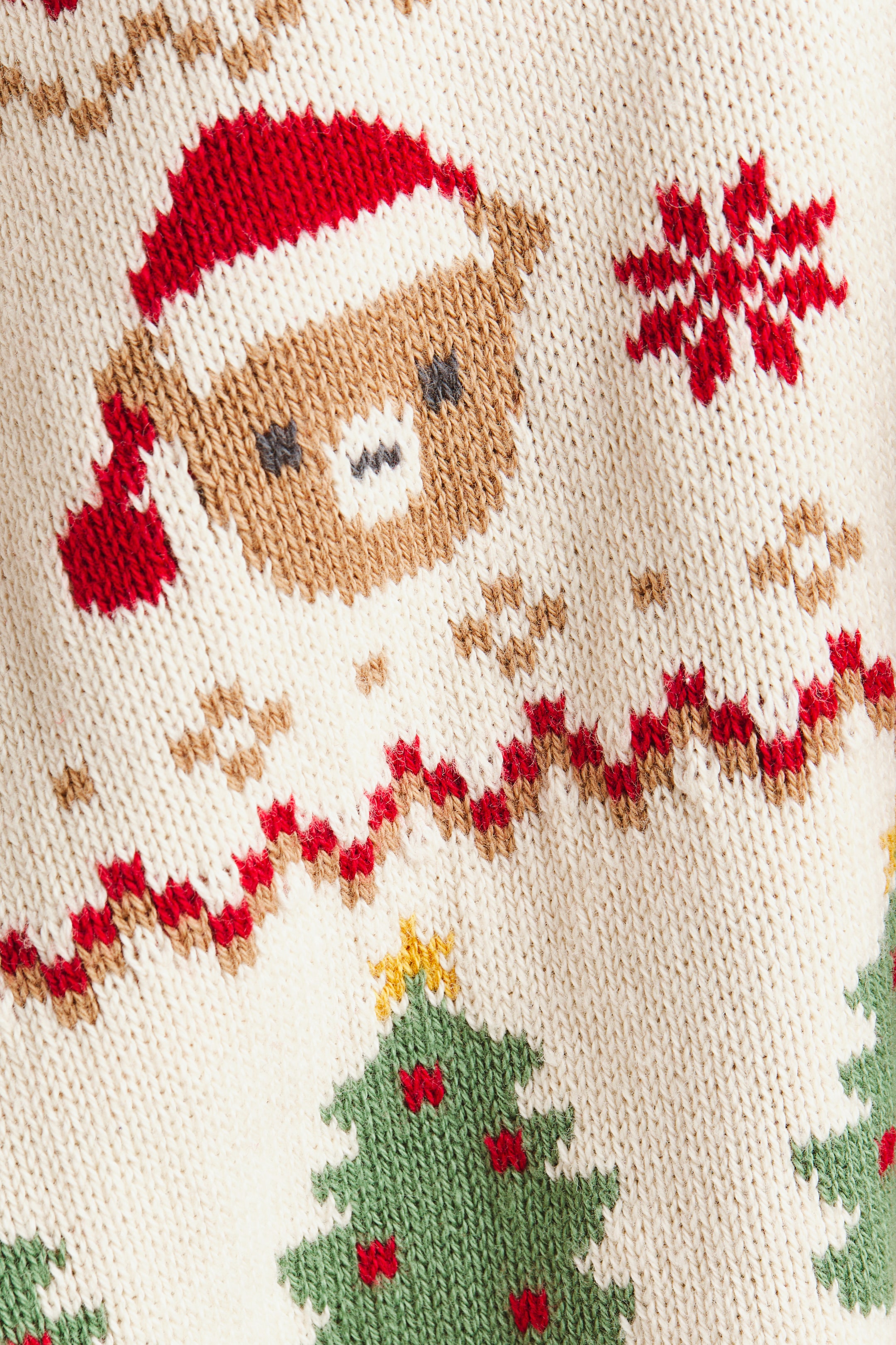 Jacquard-Knit Sweater