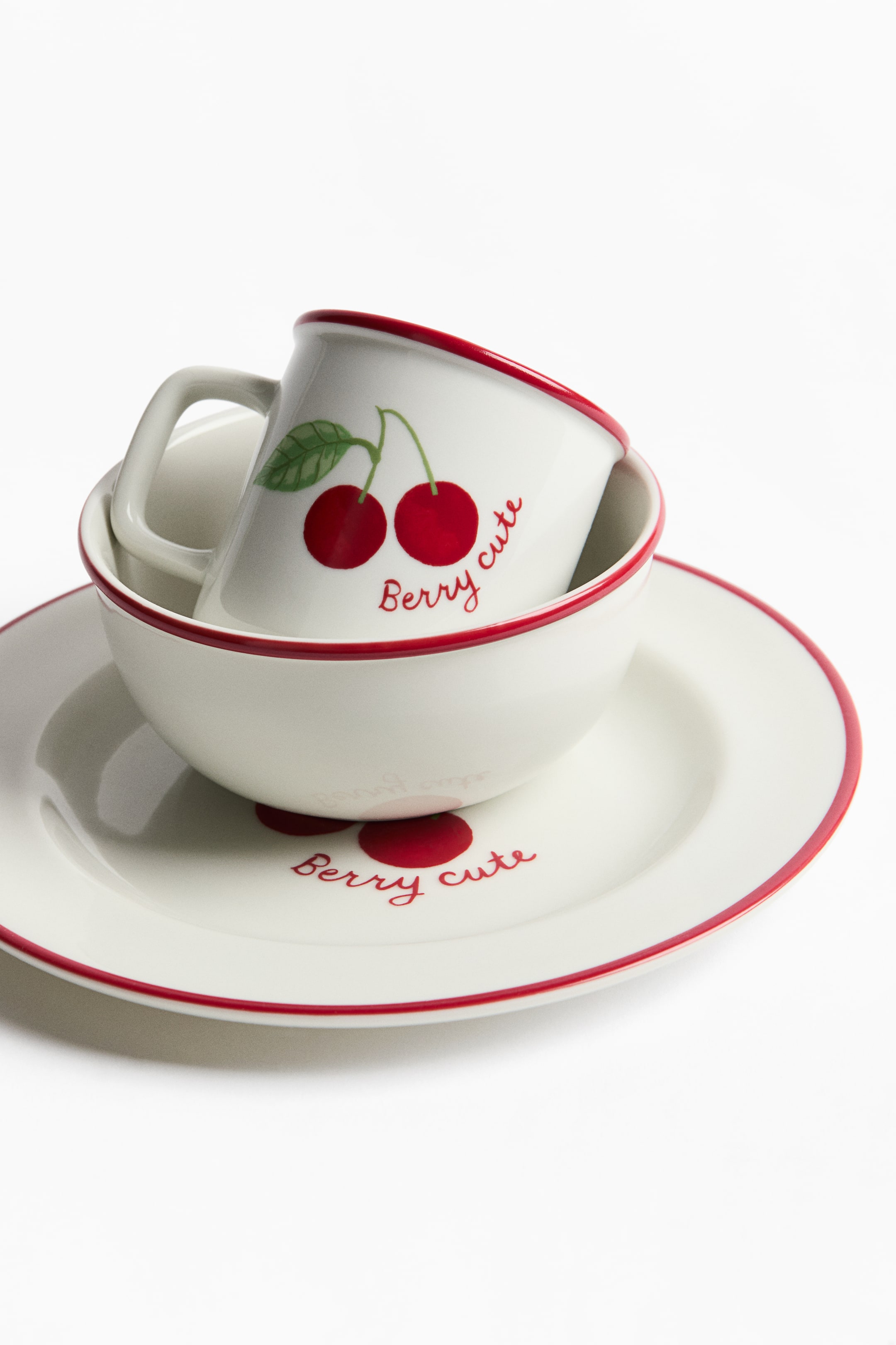 H&M 3-Piece Children's Porcelain Tableware Set — фото 4