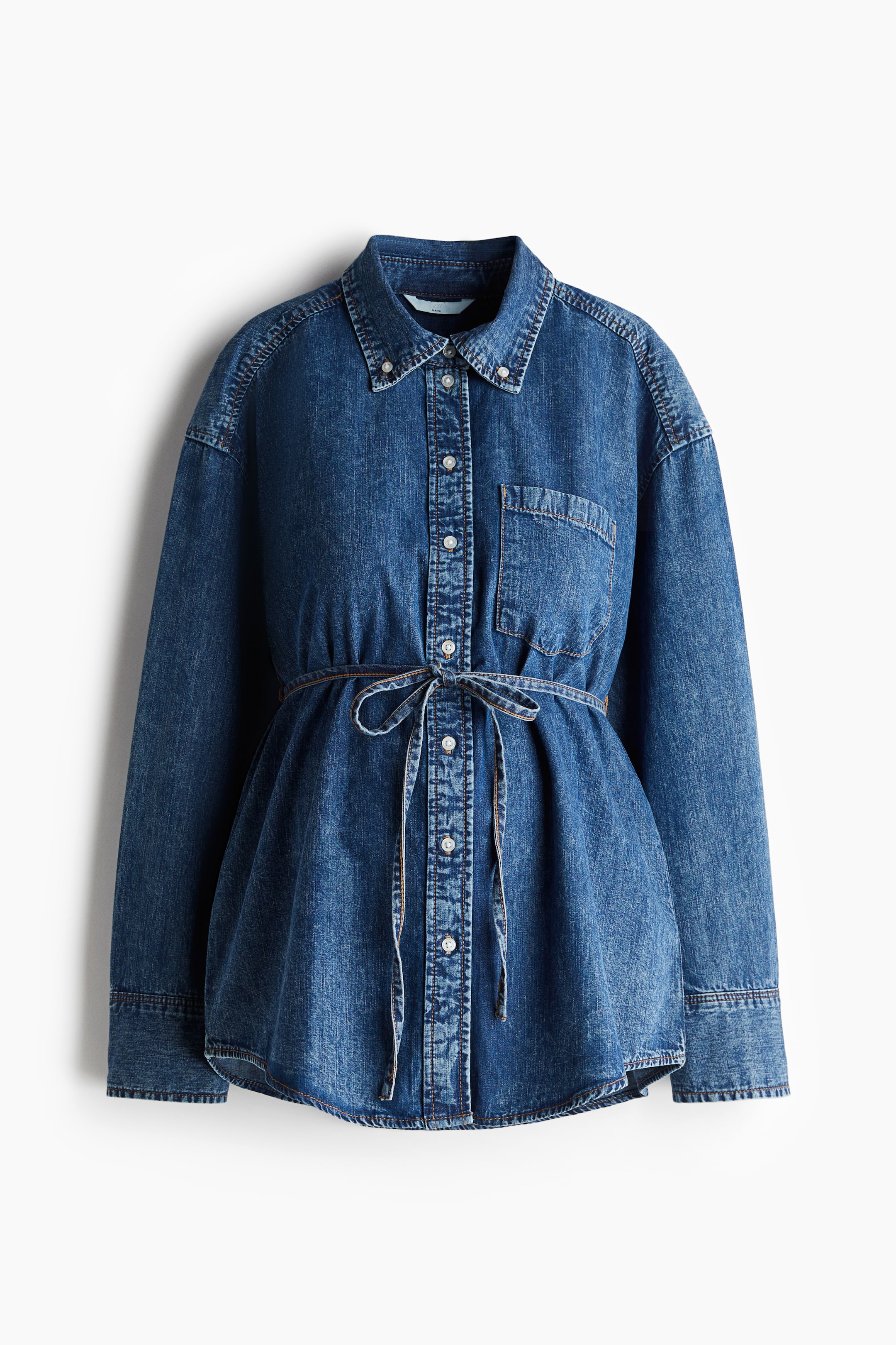 MAMA Before & After Denim Shirt