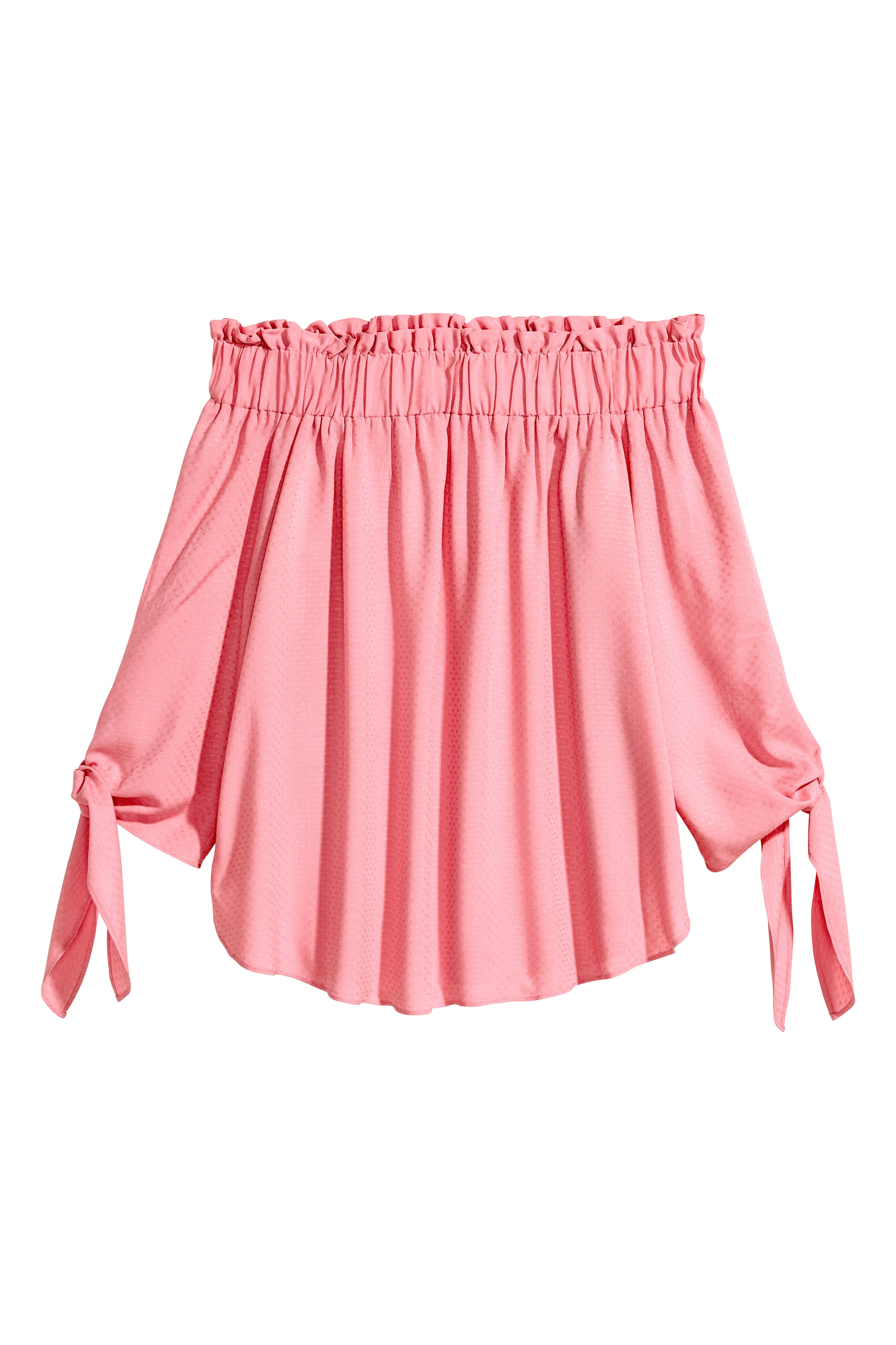 Näytä suurempi kuva: Off shoulder -pusero - Roosa/Kuviollinen - NAISET | H&M FI 1