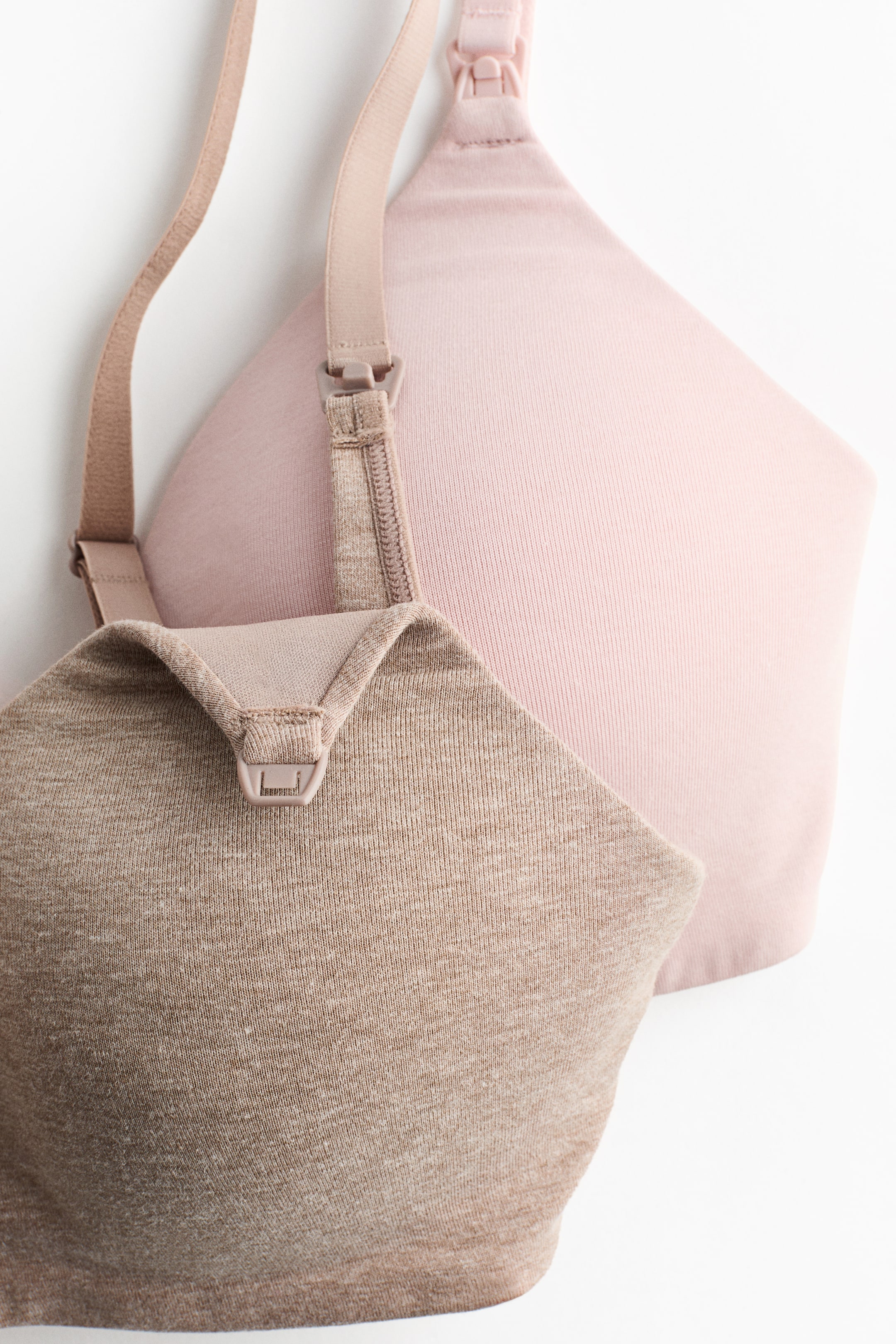 MAMA 2-pack Padded Cotton Nursing Bras