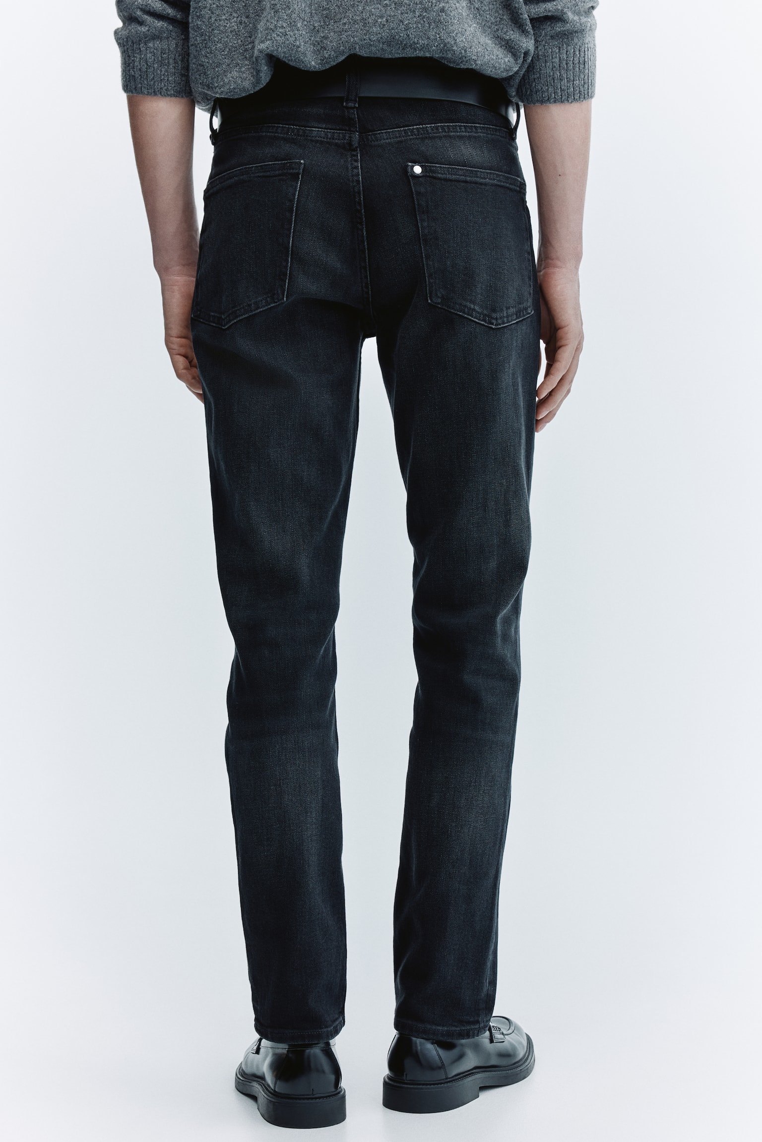 Slim jeans - שחור/כחול ביניים/אפור/כחול כהה - 5