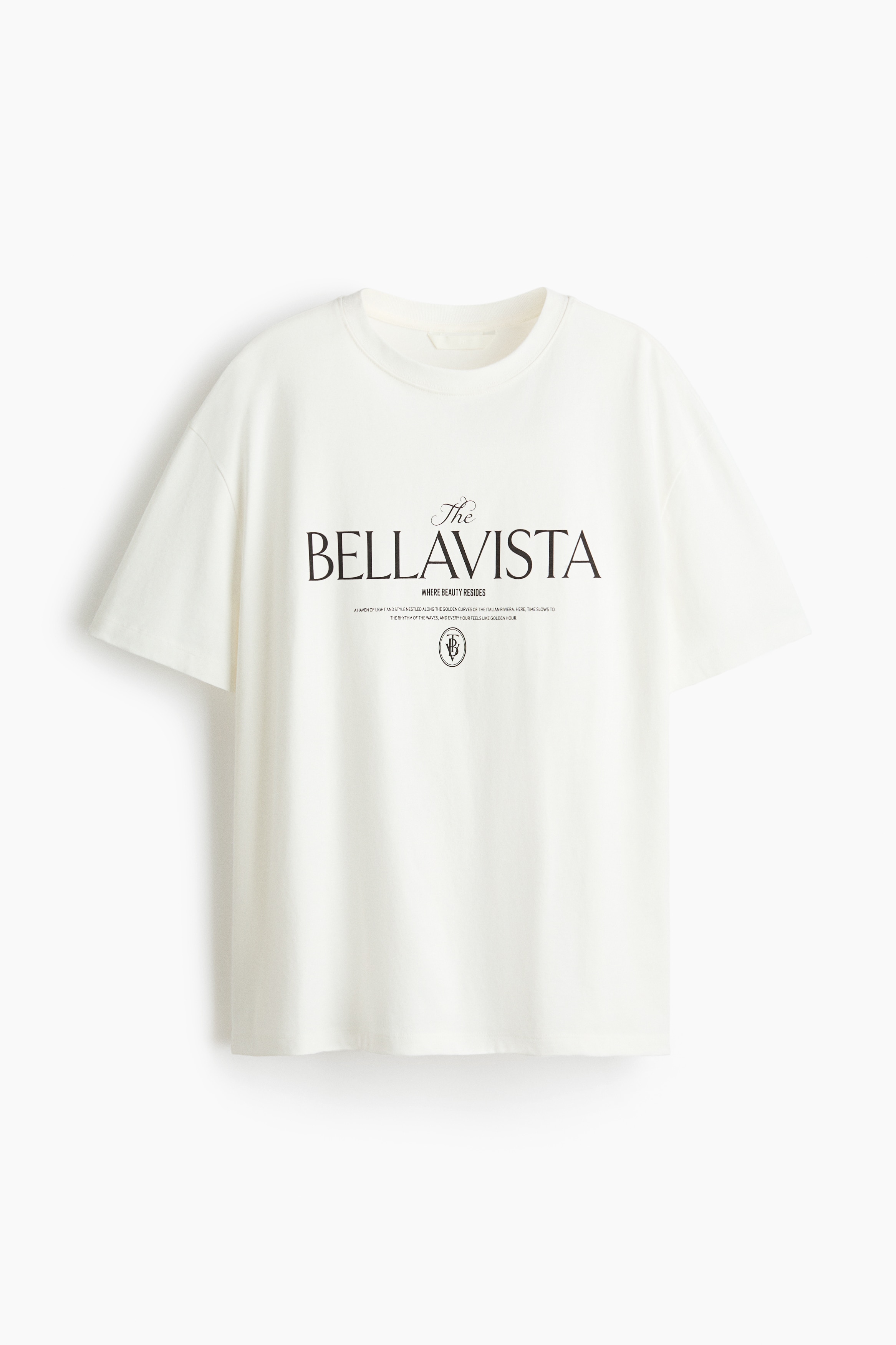 Oversized T-shirt - White/Bellavista/Cream/Solar Treasures/White/Fiori/Light yellow/Atelier/White/Island breeze/White/Rafaello's