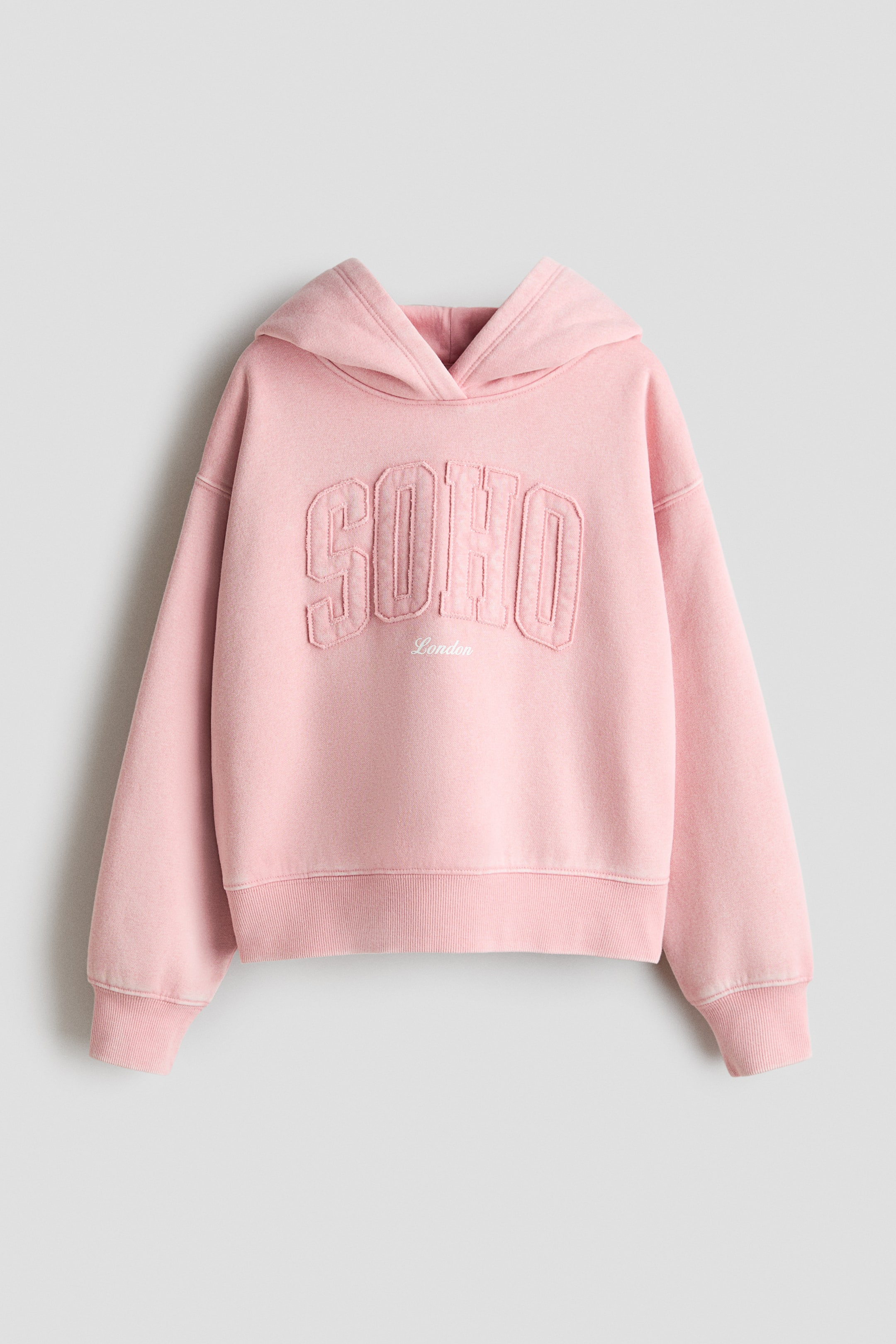 Se større billede: Hoodie med motiv - Rosa/Soho - BØRN | H&M DK 1