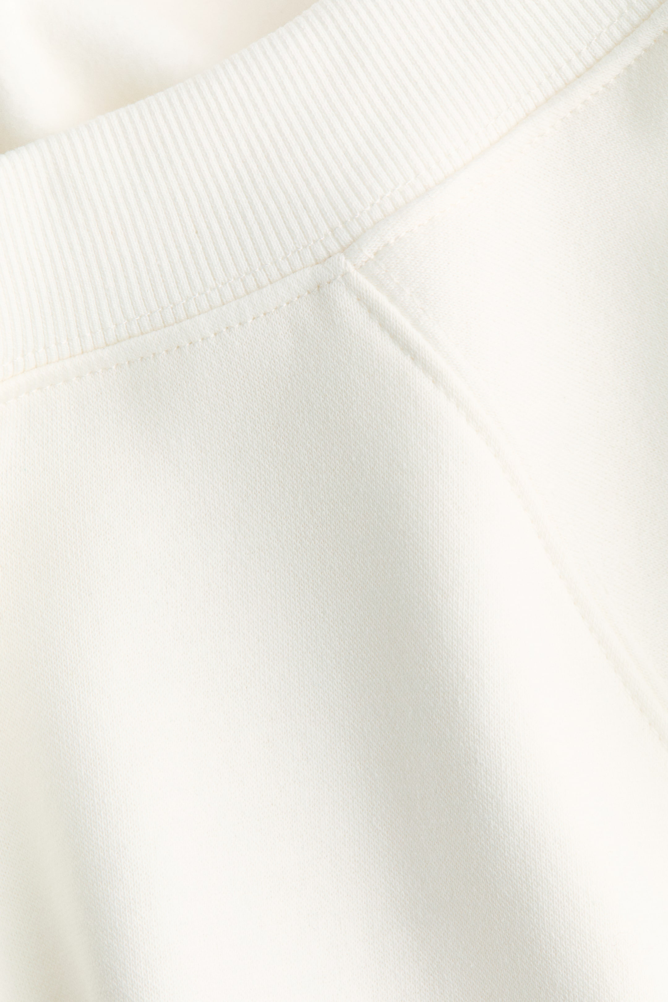 Off-the-Shoulder Sweatshirt