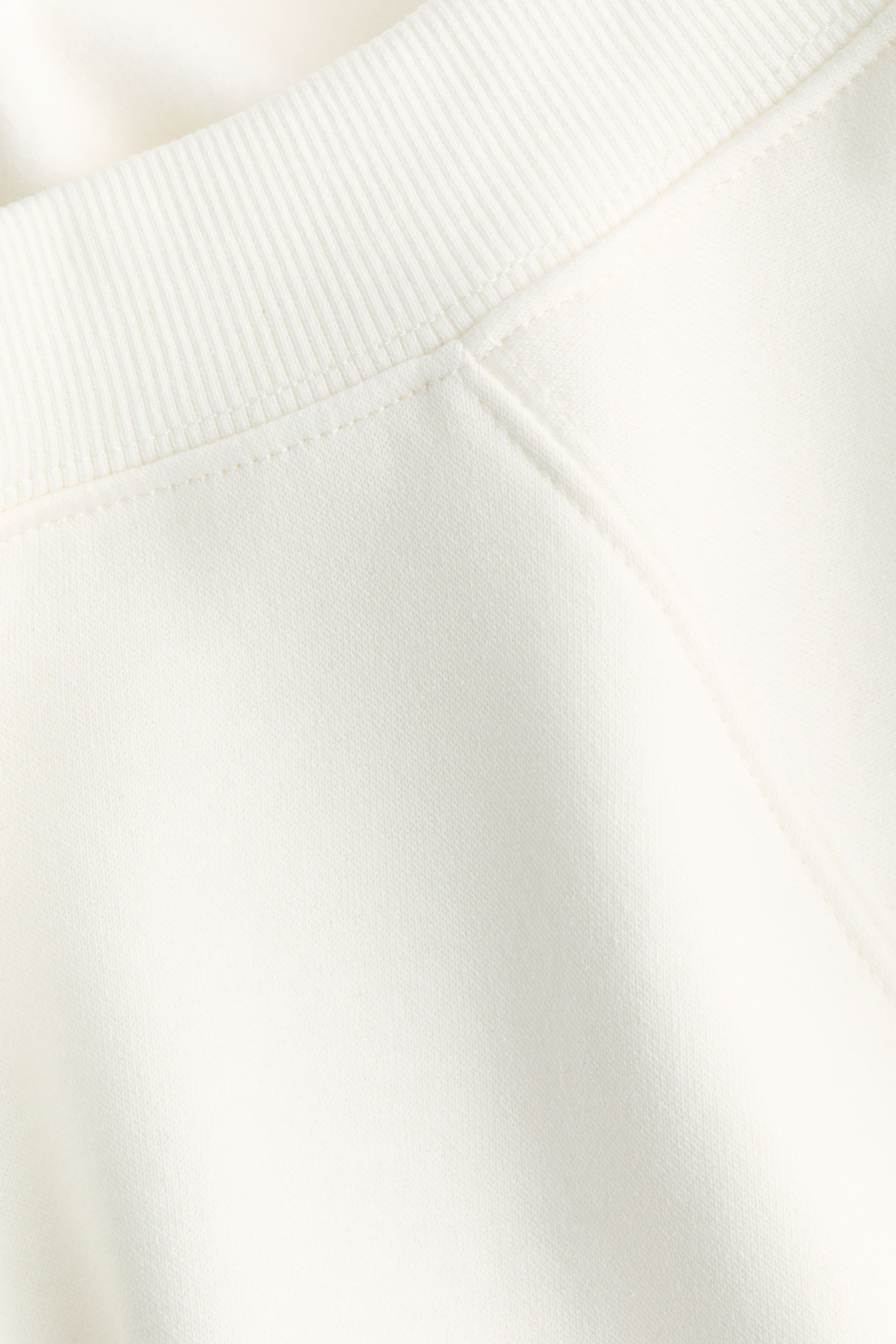 Off-the-Shoulder Sweatshirt