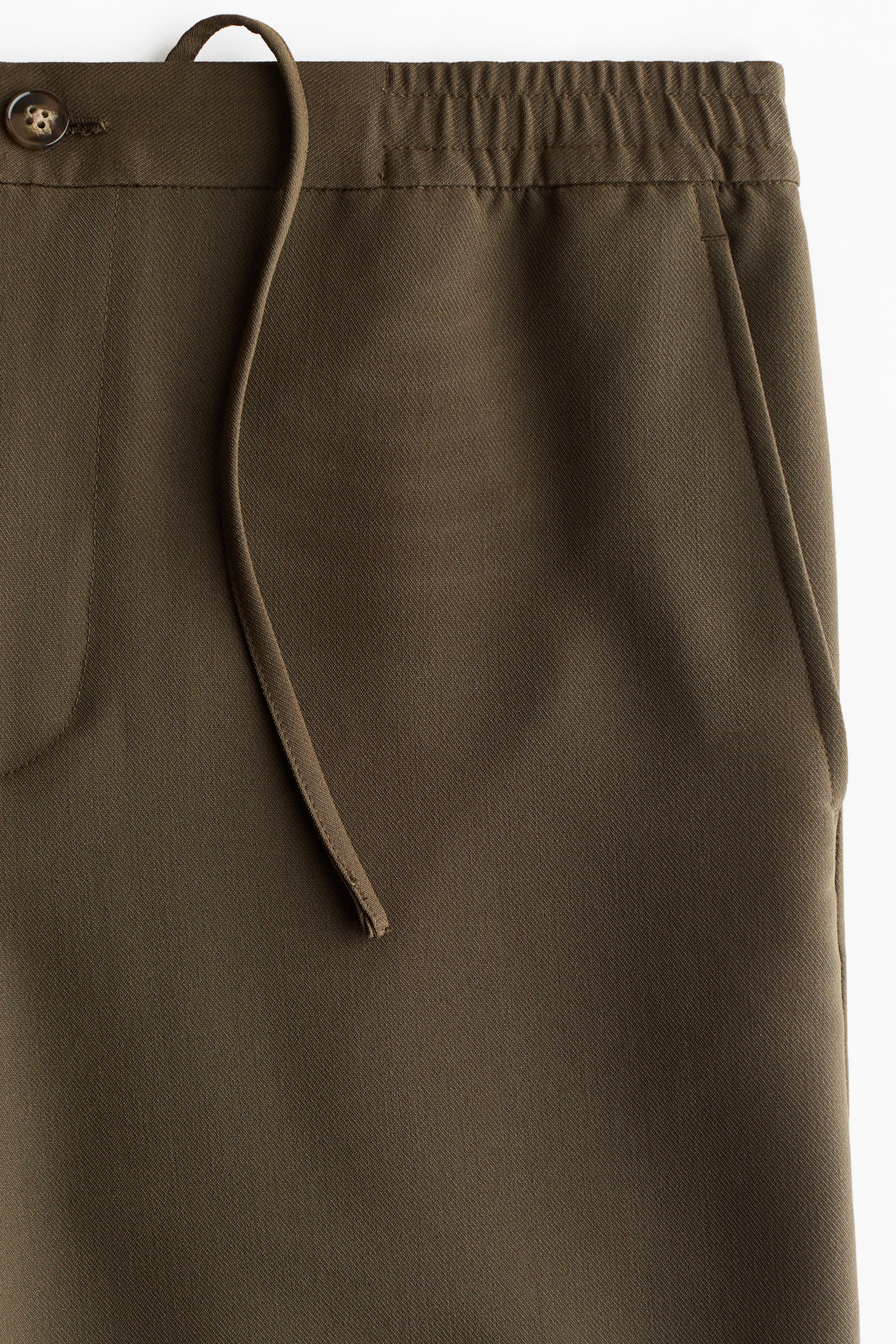 Regular-Fit Twill Pants