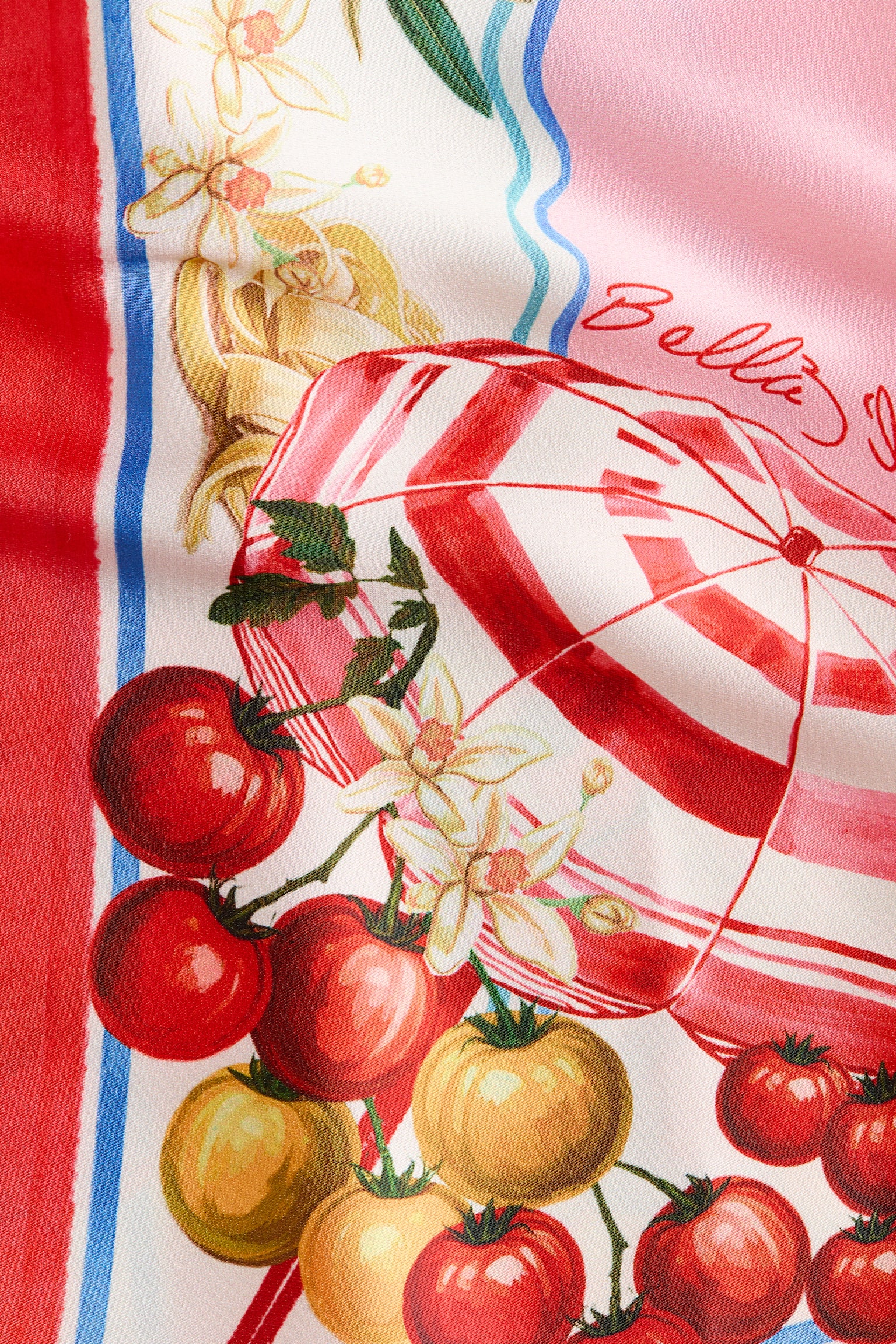 A-line strappy dress - Pink/Patterned - 3