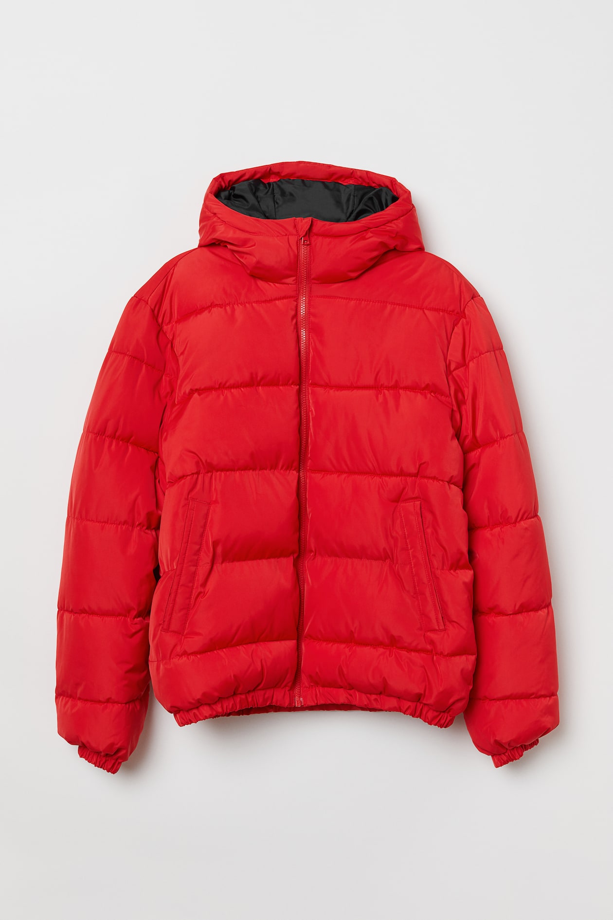 Padded jacket Red Men H&M IN