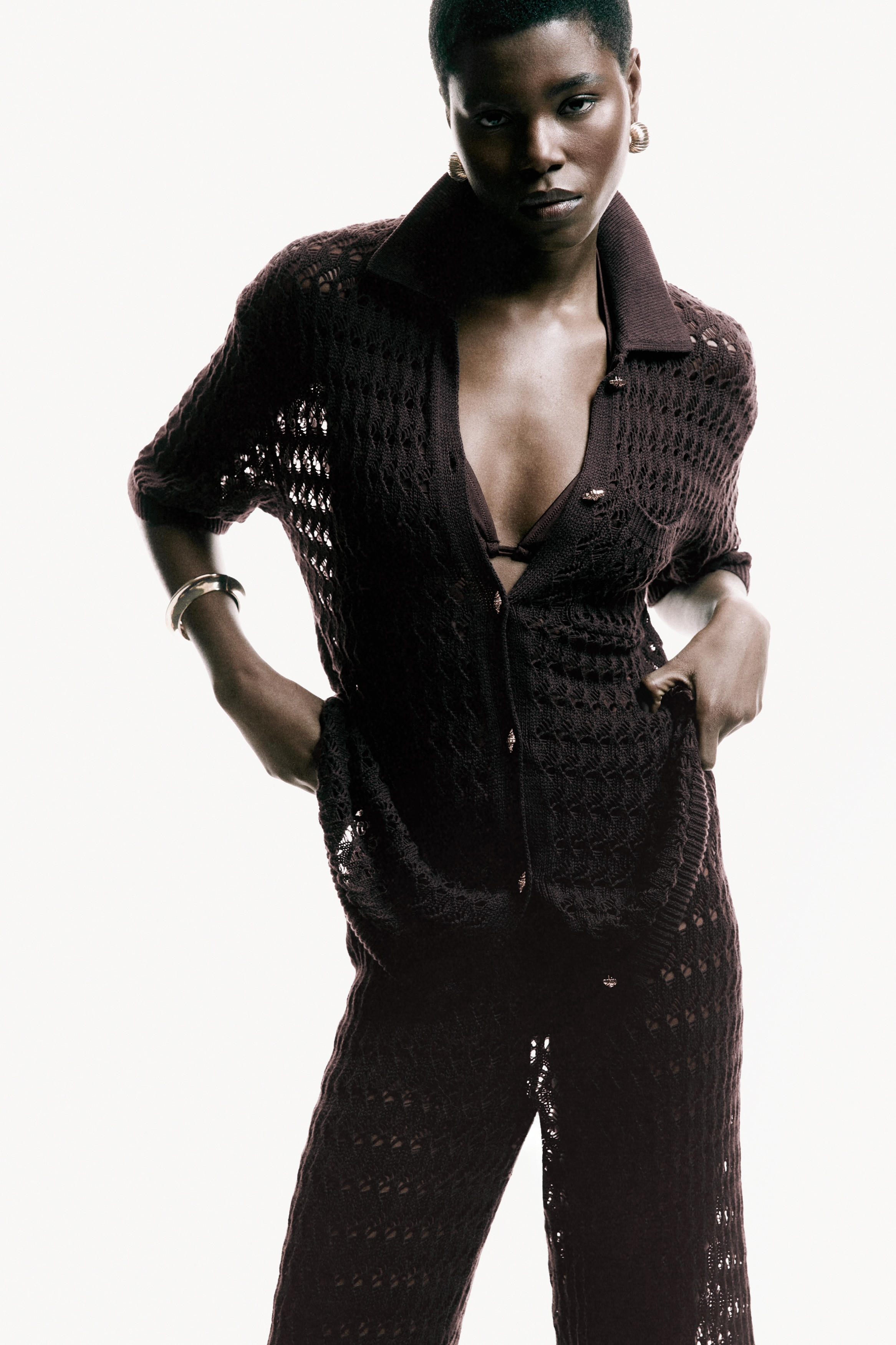 Crochet-Look Cotton Cardigan from H&M - $39.99