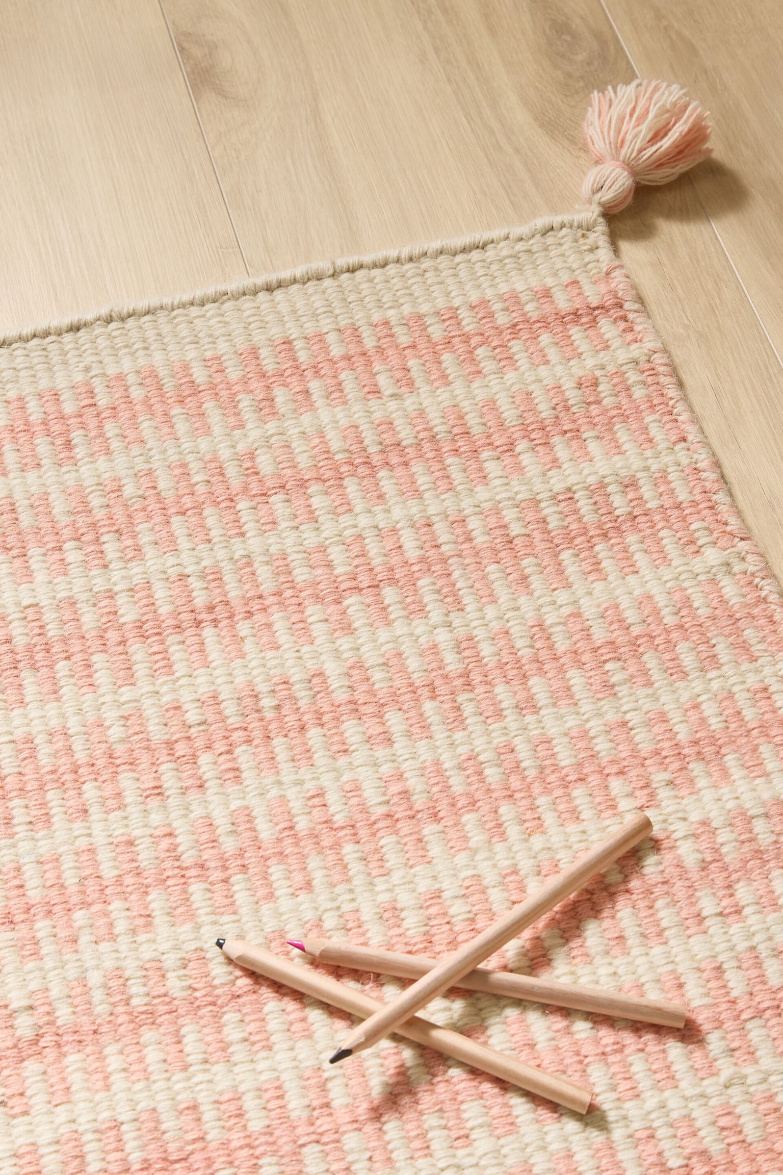 Lasten Matto Lulu - Vaaleanpunainen/Vaaleansininen - 3