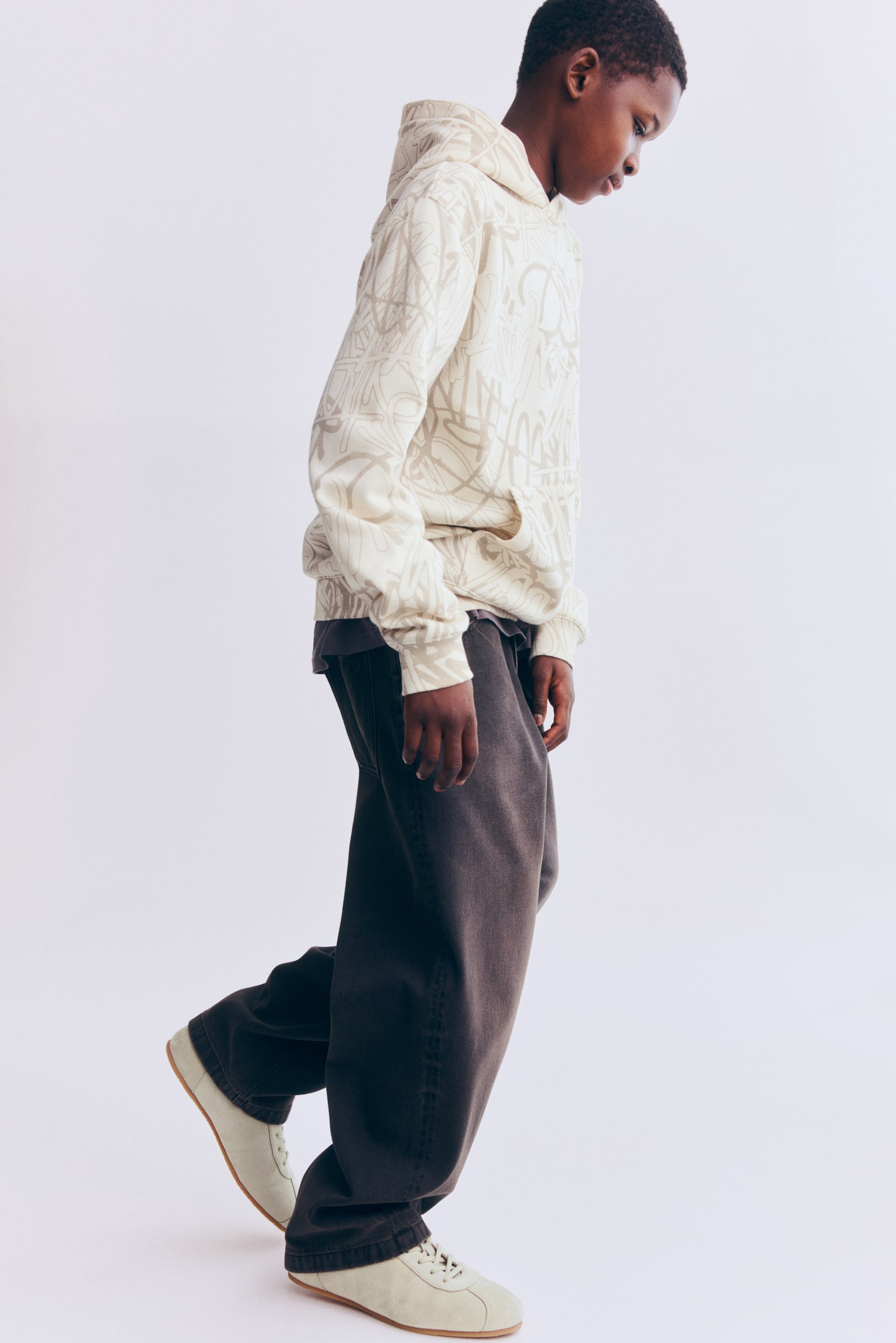 Hoodie - Beige/Graffiti/Light green/Graffiti/Grey marl/NYC/Grey/Black/Black/Game controllers/Black/Football/Green/New York/Red/Basketball player/Cream/Burger/Light grey marl/NYC/Dark green/New York/Black/E-Zone/Cream/Everyday/Light grey/Auto-Series - 3