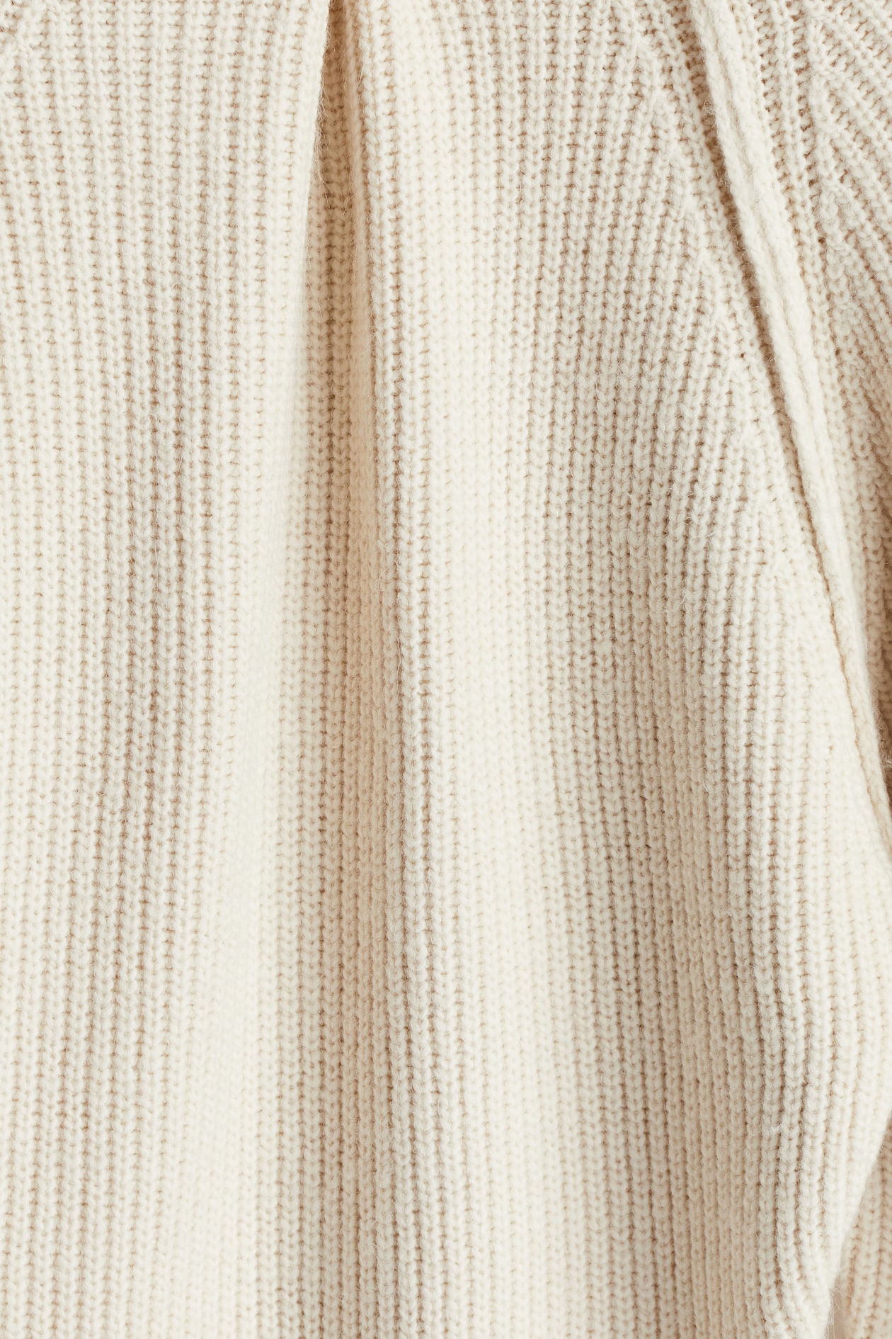 Rib-Knit Mock Turtleneck Dress - image 2