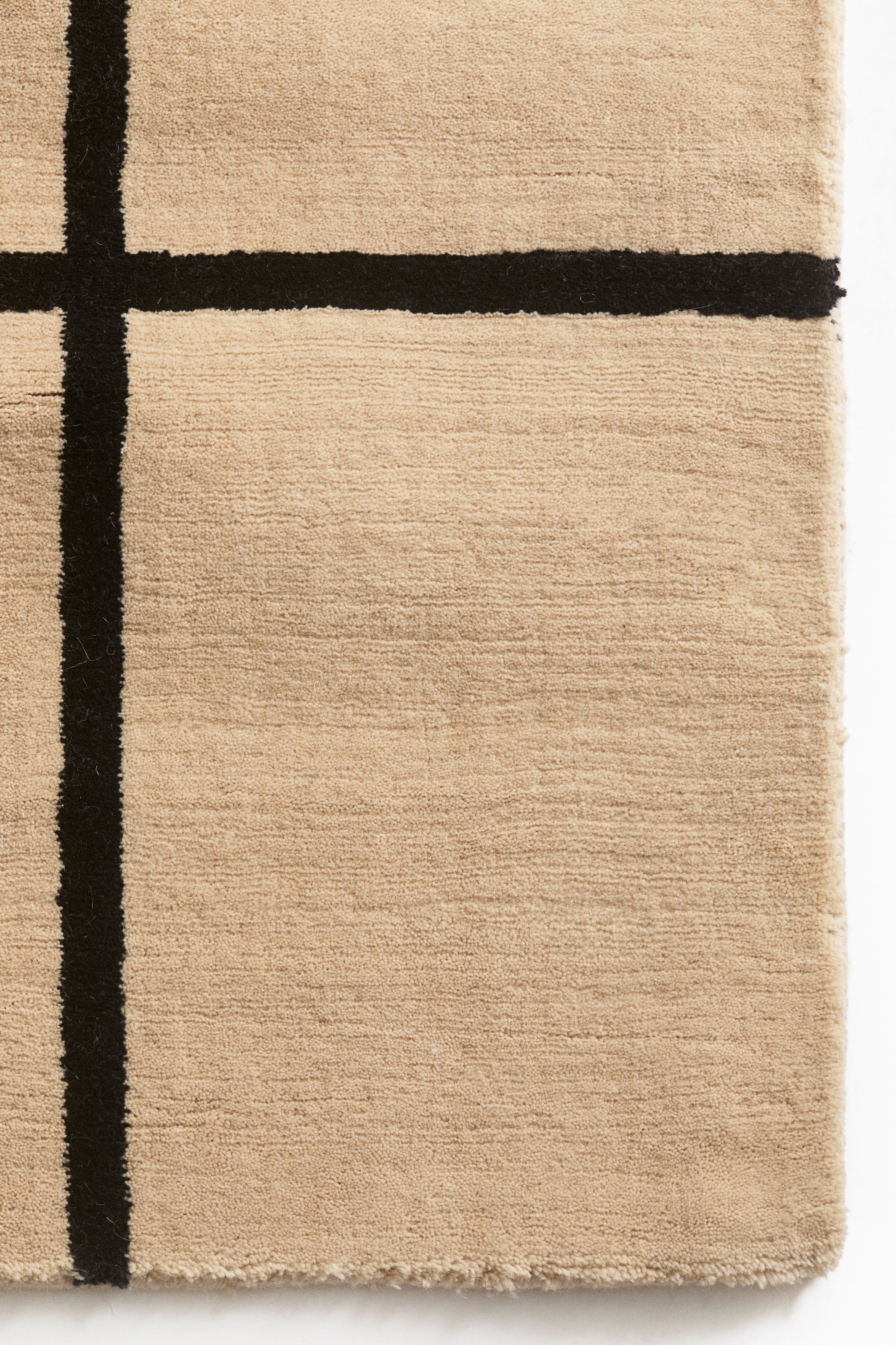 Large Wool-Blend Rug