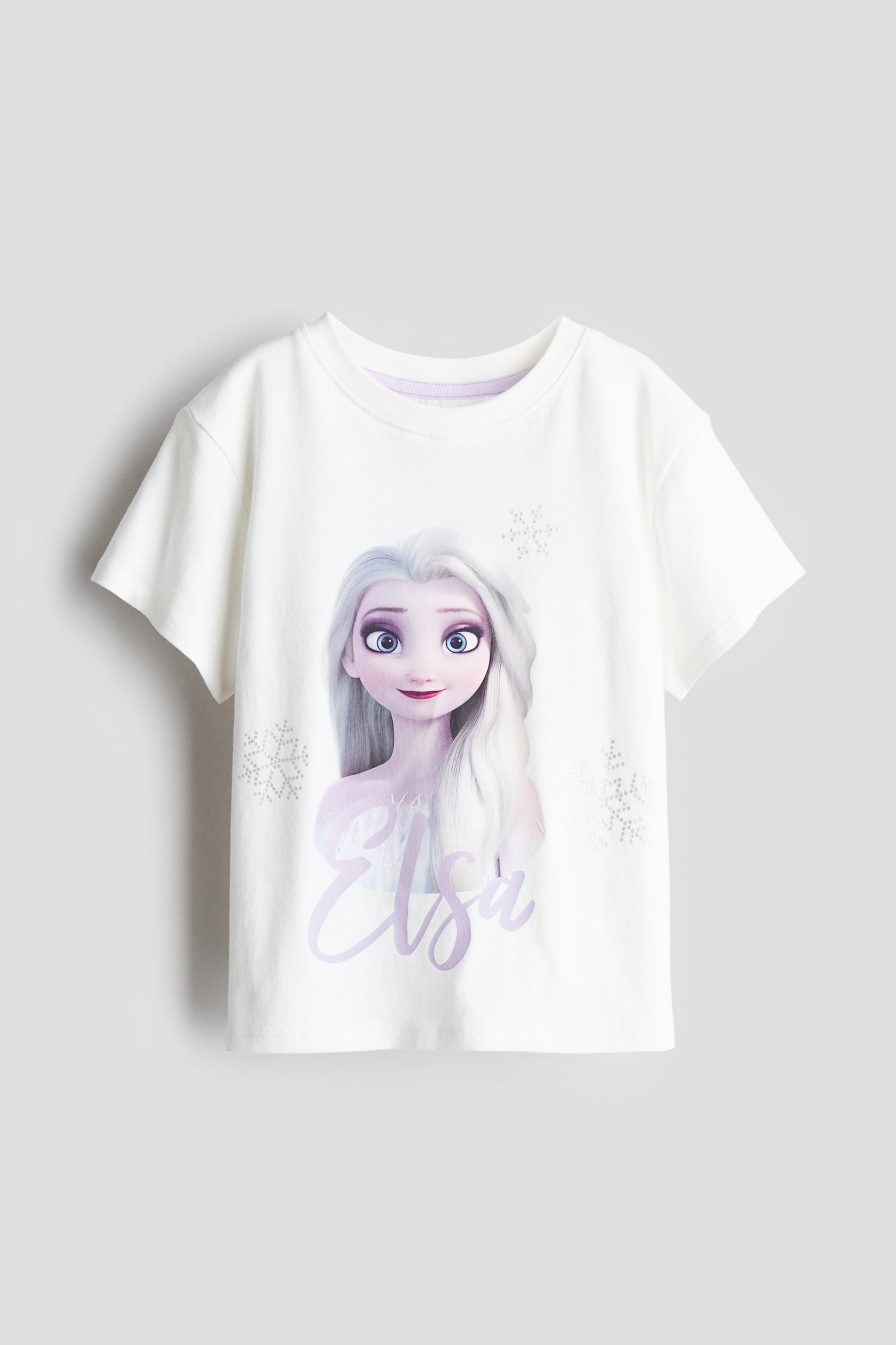 Printed T-shirt - White/Frozen/Red/Peanuts/Pink/SmileyWorld®/Green/Minnie Mouse/White/Hello Kitty/White/Lilo & Stitch/Light pink/Bluey/Red/Minnie Mouse - 1