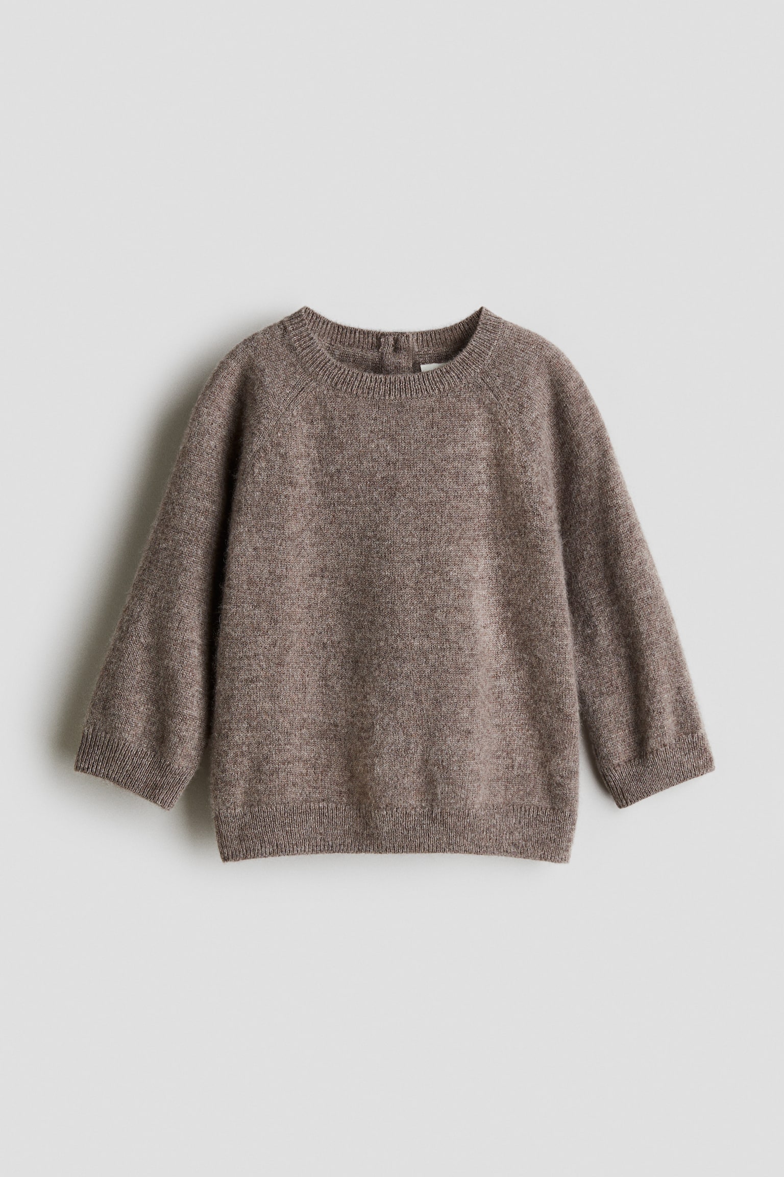 Детский свитер H&M Cashmere Knit, цвет: Коричневый