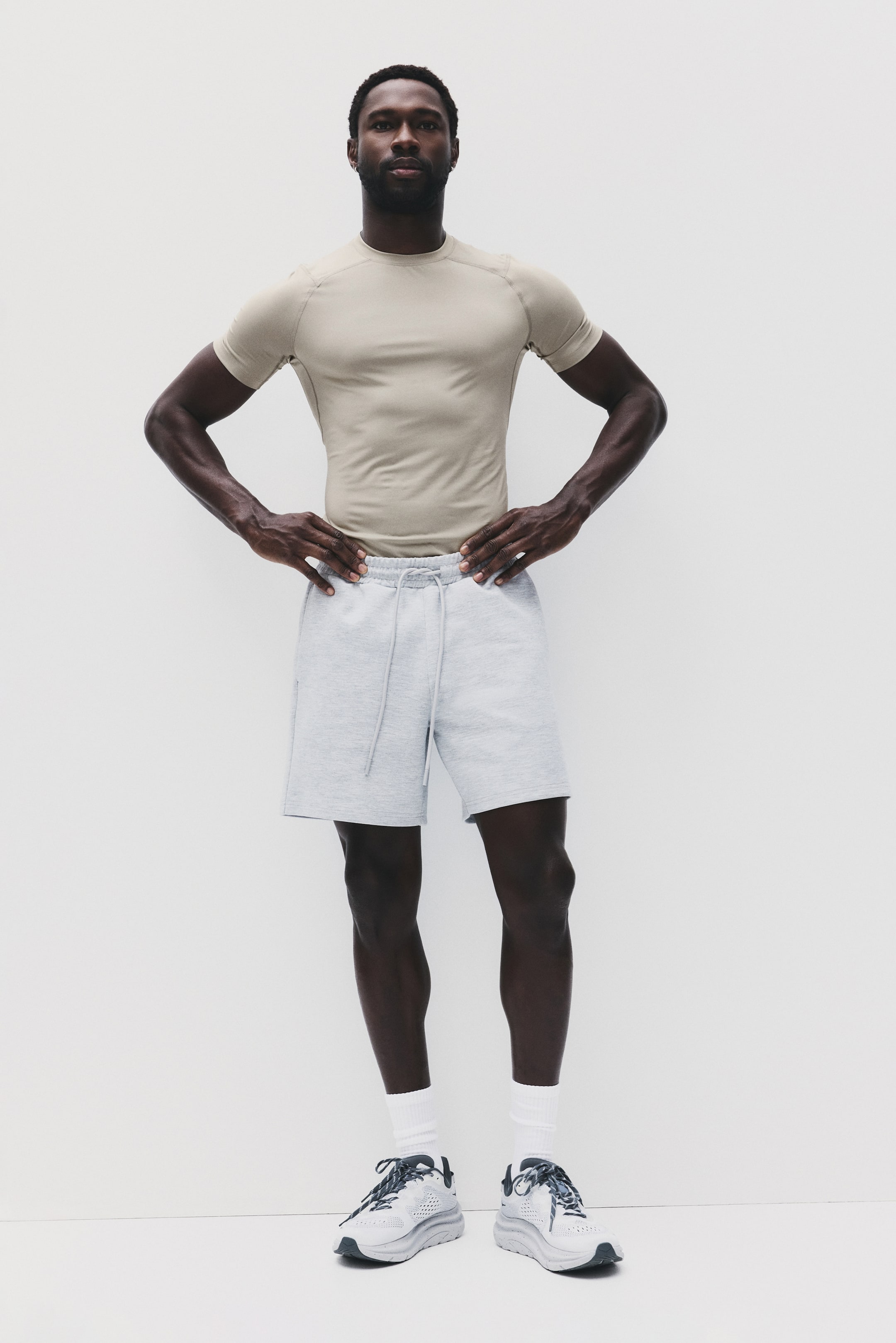 Compression-Fit Sports T-Shirt with DryMove™