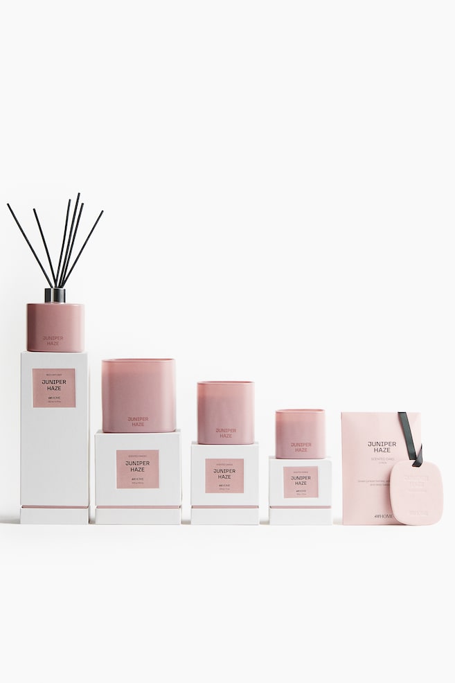 Vela aromática en recipiente de vidrio - Juniper Haze/Dark Honey/White Orchid/Golden Saffron - 5