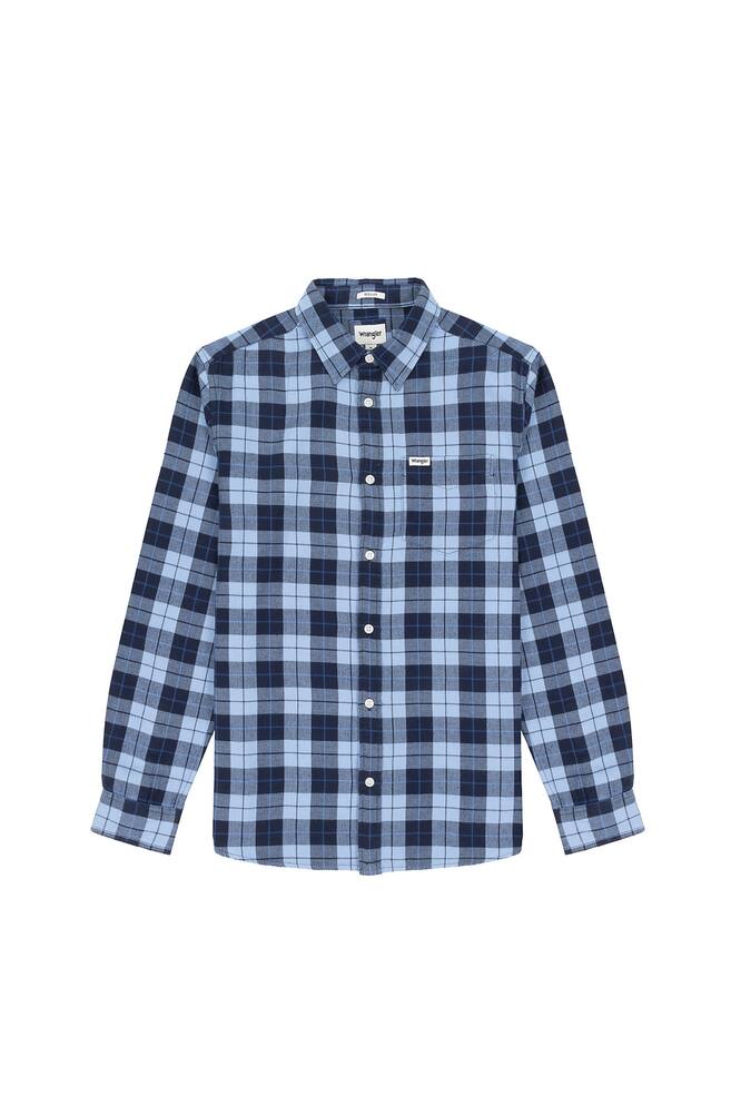 1 Pocket Shirt - Marinblå - 2