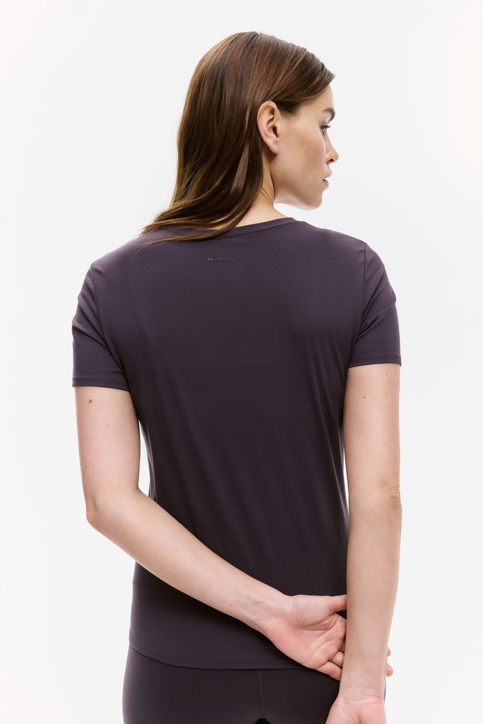 Sportshirt mit DryMove™ - Pflaumenlila/Elfenbein/Schwarz/Helles Weinrot/Warmes Braun/Marineblau - 4