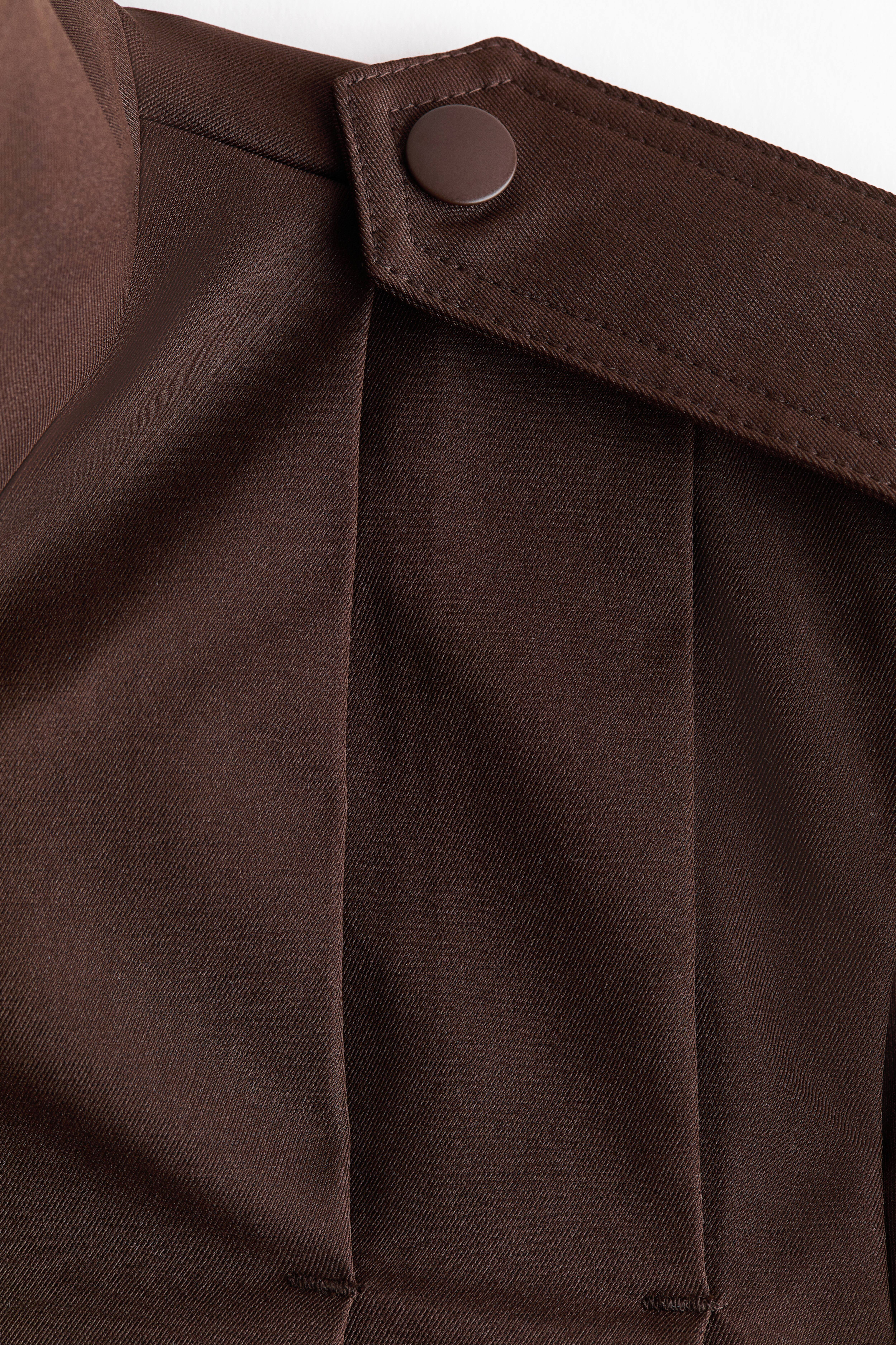 Oversized Pleated Jacket
