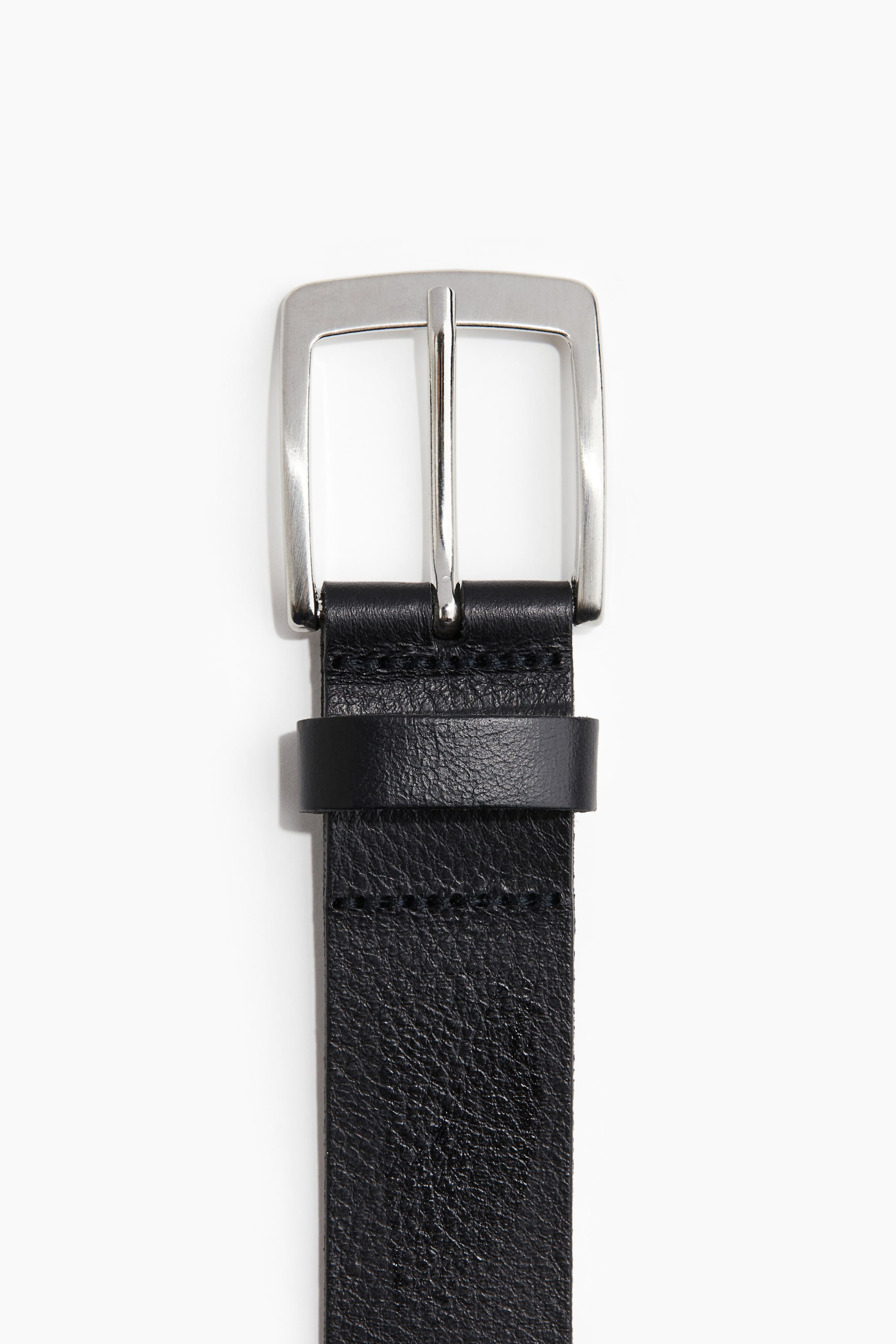 Leather belt - Black - Men | H&M GB 2