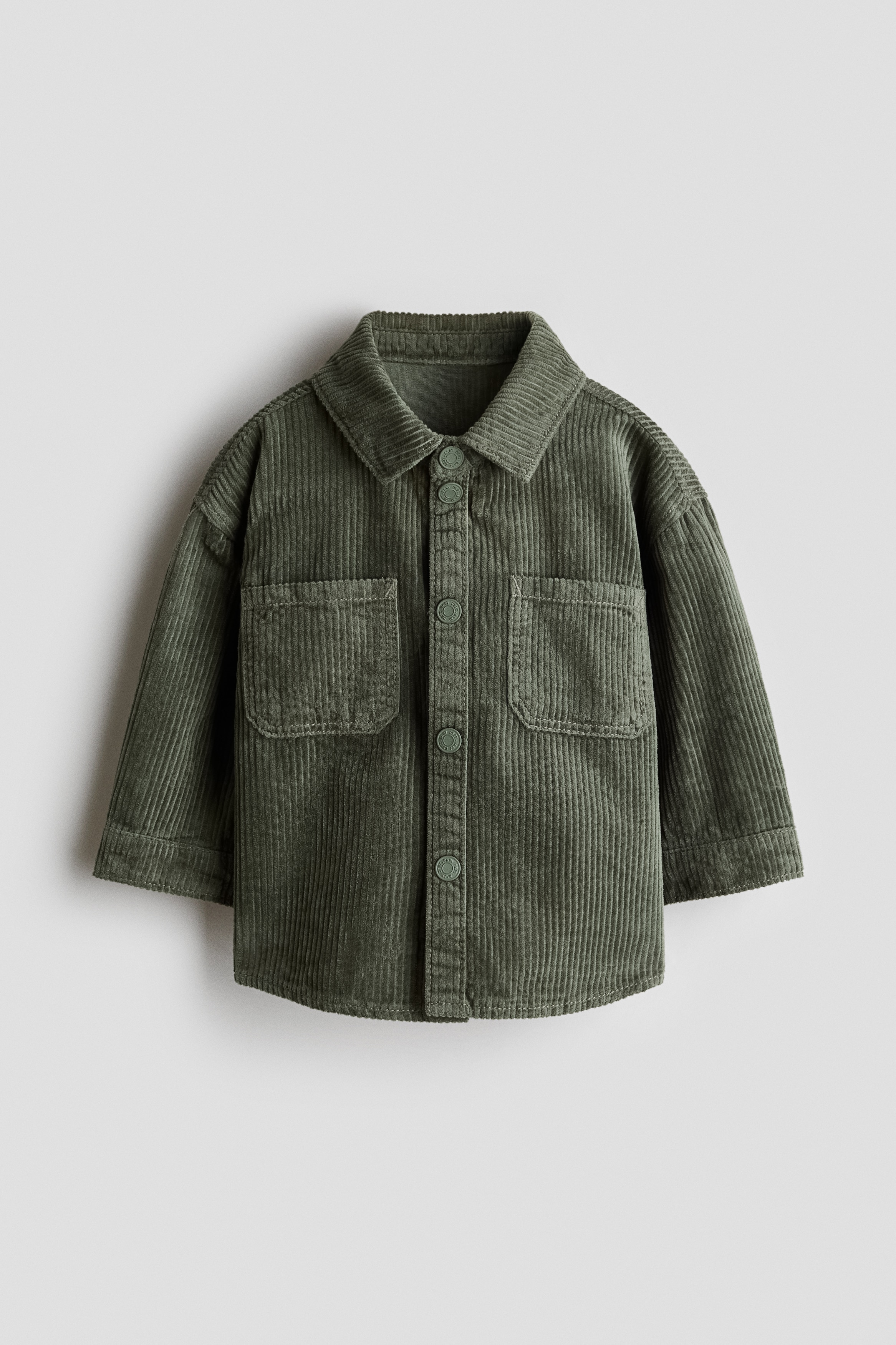 Cotton corduroy shirtModel