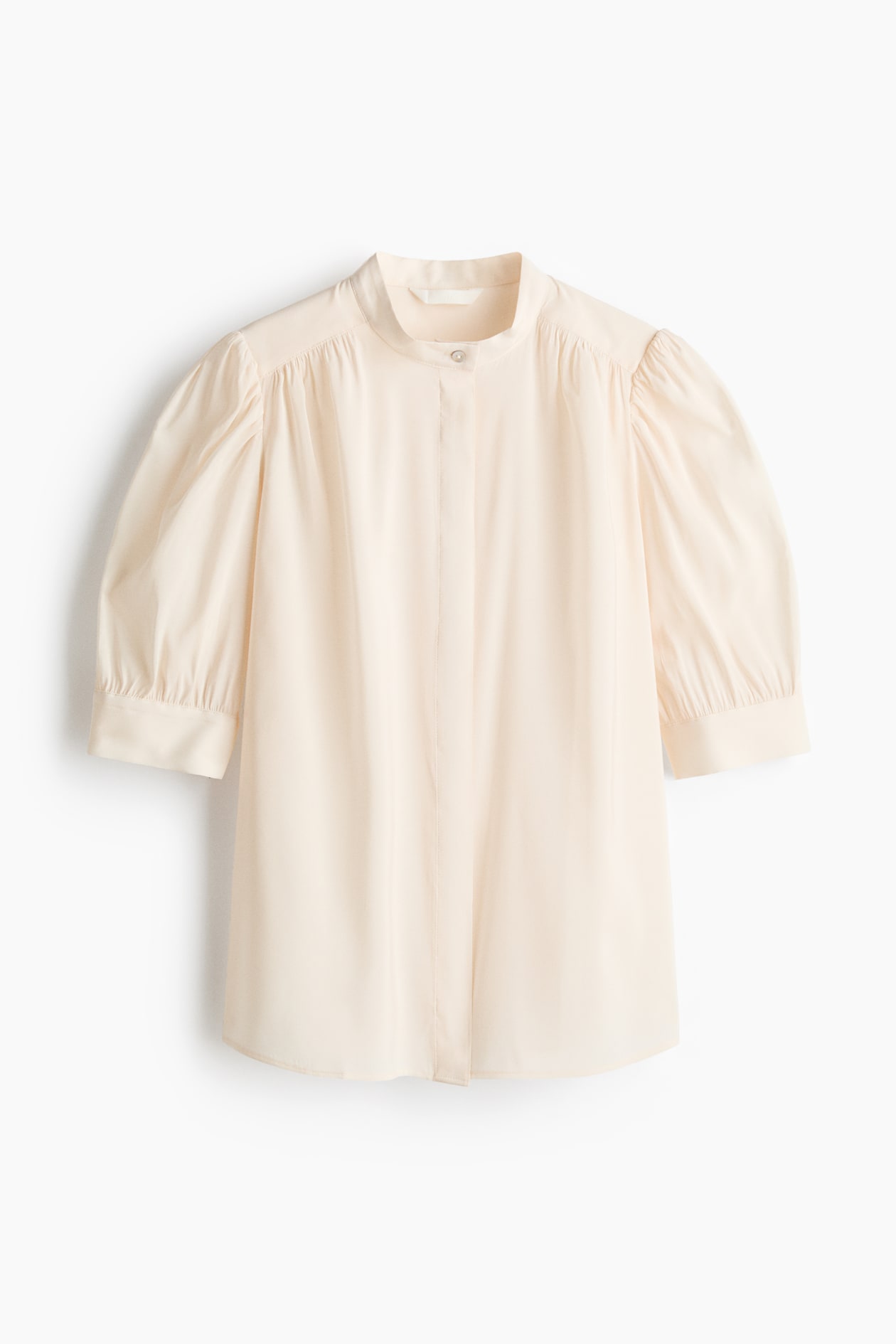 Puff-Sleeved Blouse
