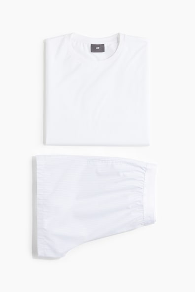 COOLMAX®パジャマ Tシャツ&ショートパンツ