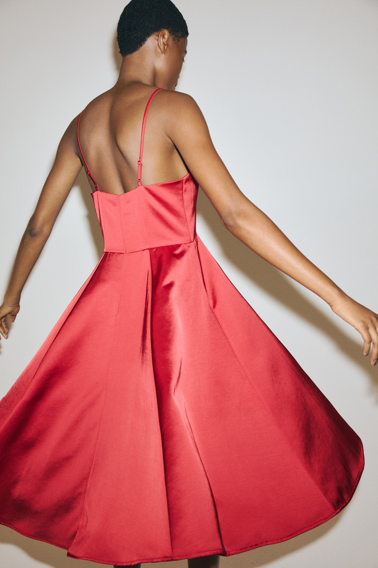 V-Neck Strappy Dress - image 2