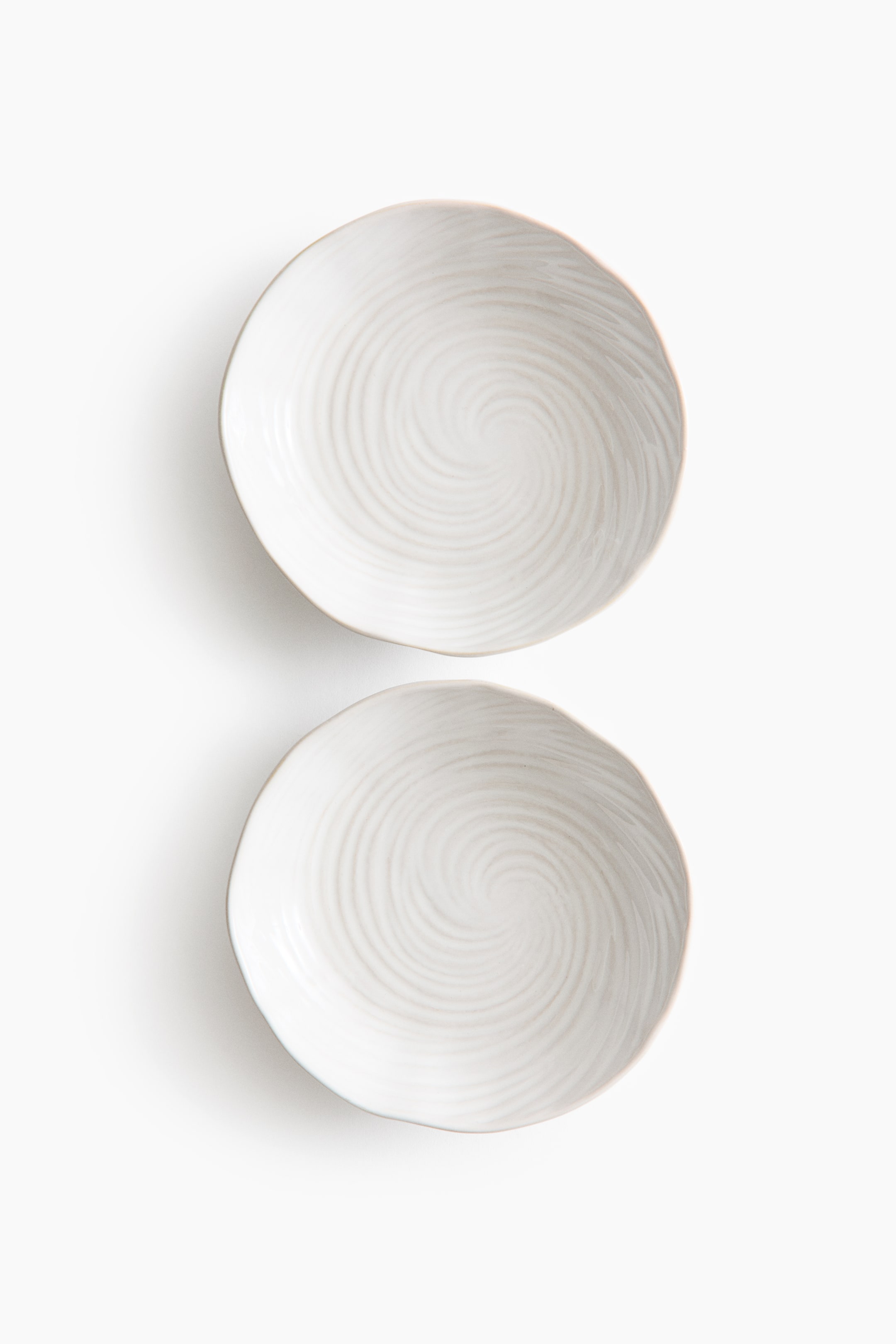 2-Pack Textured Stoneware Soup Bowls