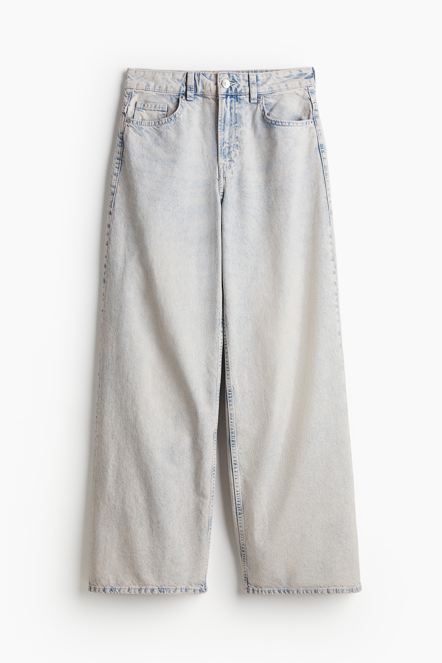 Baggy Regular Jeans - Pale denim blue/Light greige/Light grey/Pale denim blue/Pale denim blue/Black/Light denim blue/Cream - 2