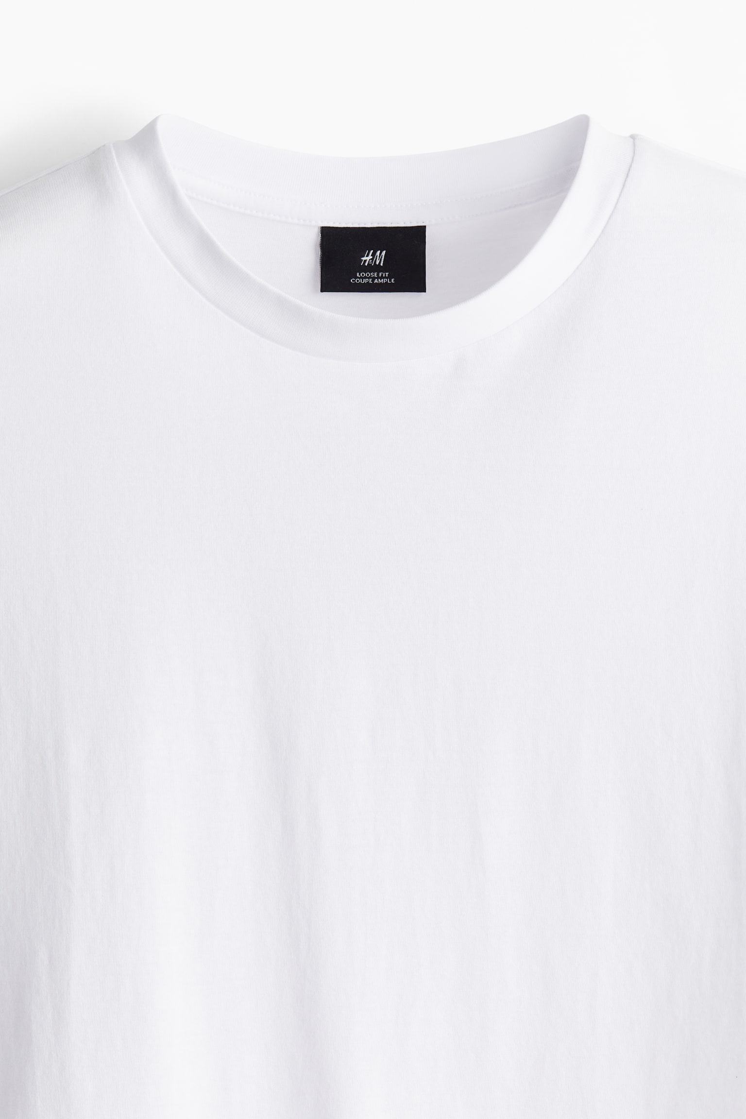 Loose Fit T-shirt - White/Black/Pistachio green/Light beige/Light green/Dark grey - 4