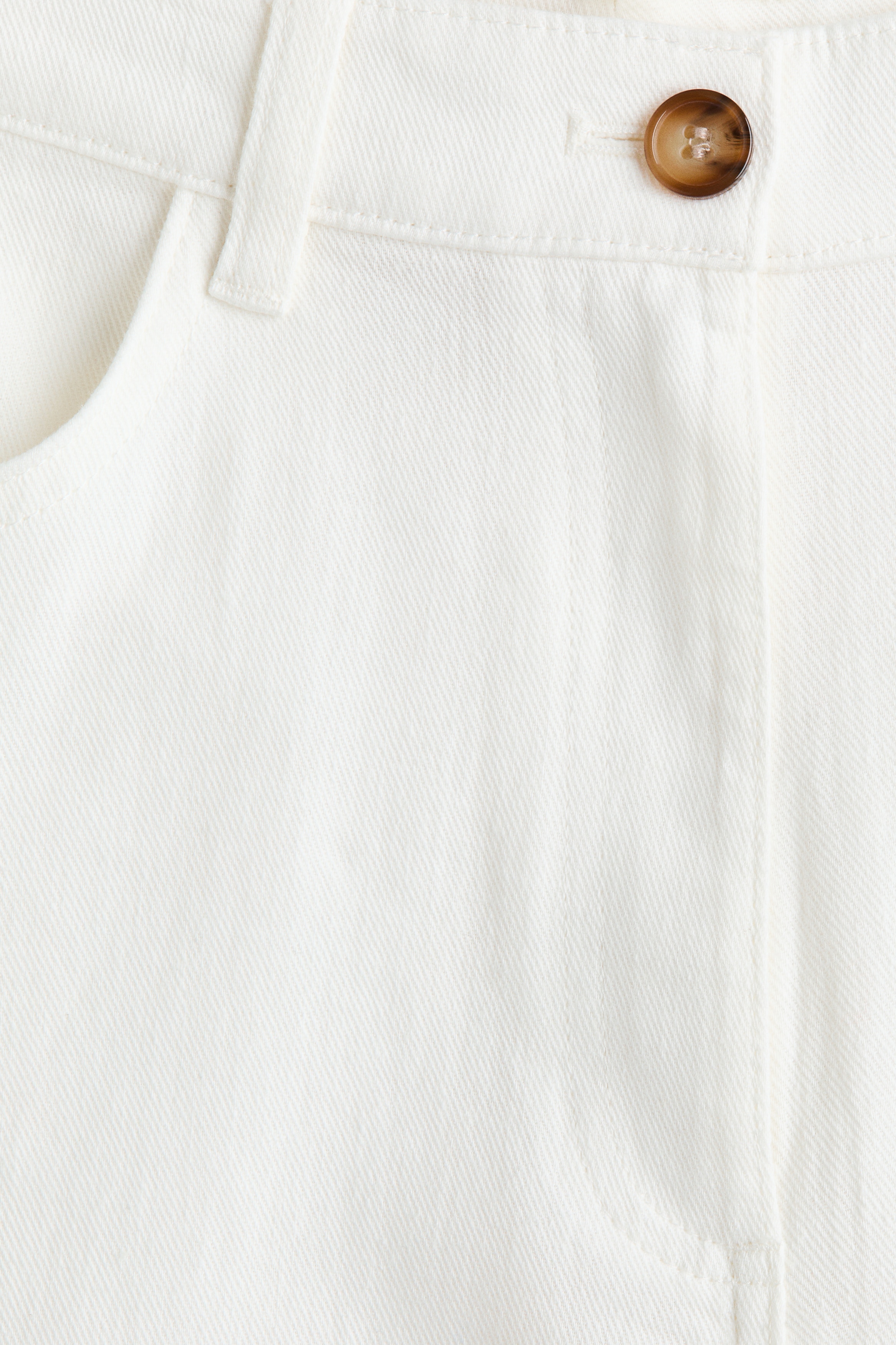 Linen-blend trousers