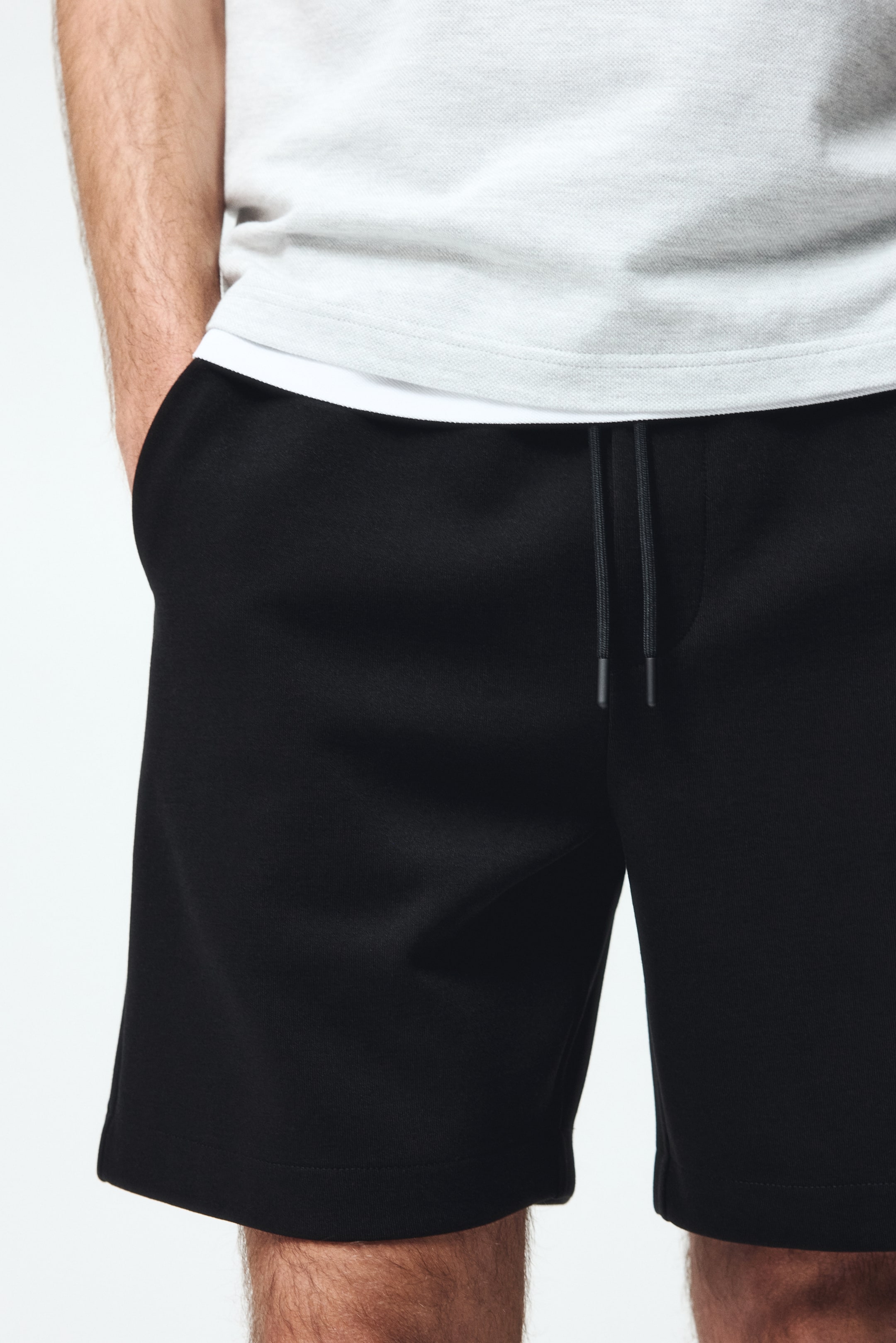 Short classique en interlock