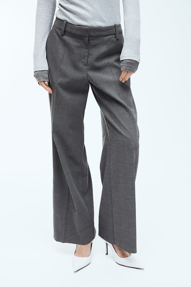 Tailored trousers - Dark grey/Black/Dark brown/Beige - 4