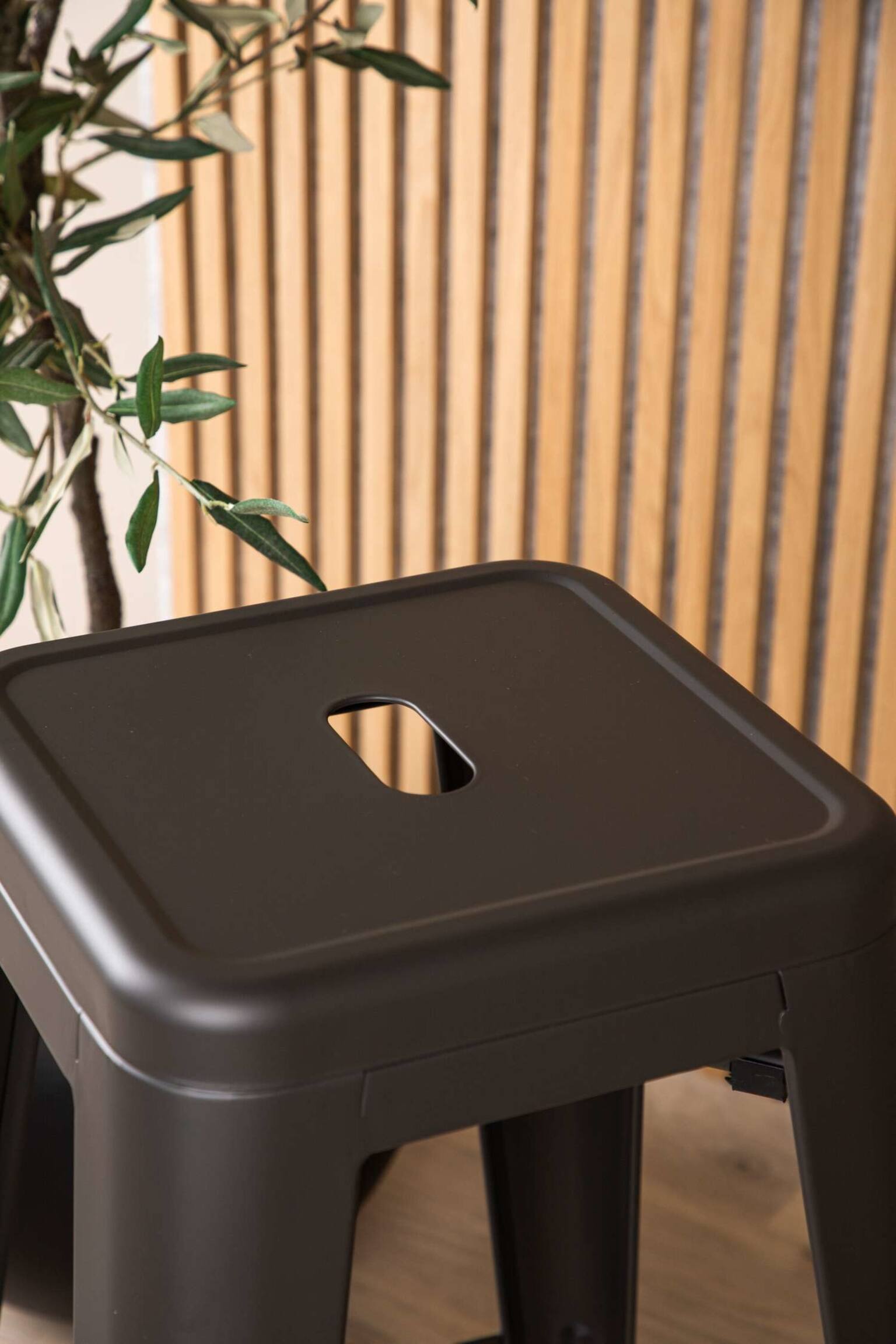 Tempe Stuhl 4er-pack - Stahl, Dunkelgrau - 3