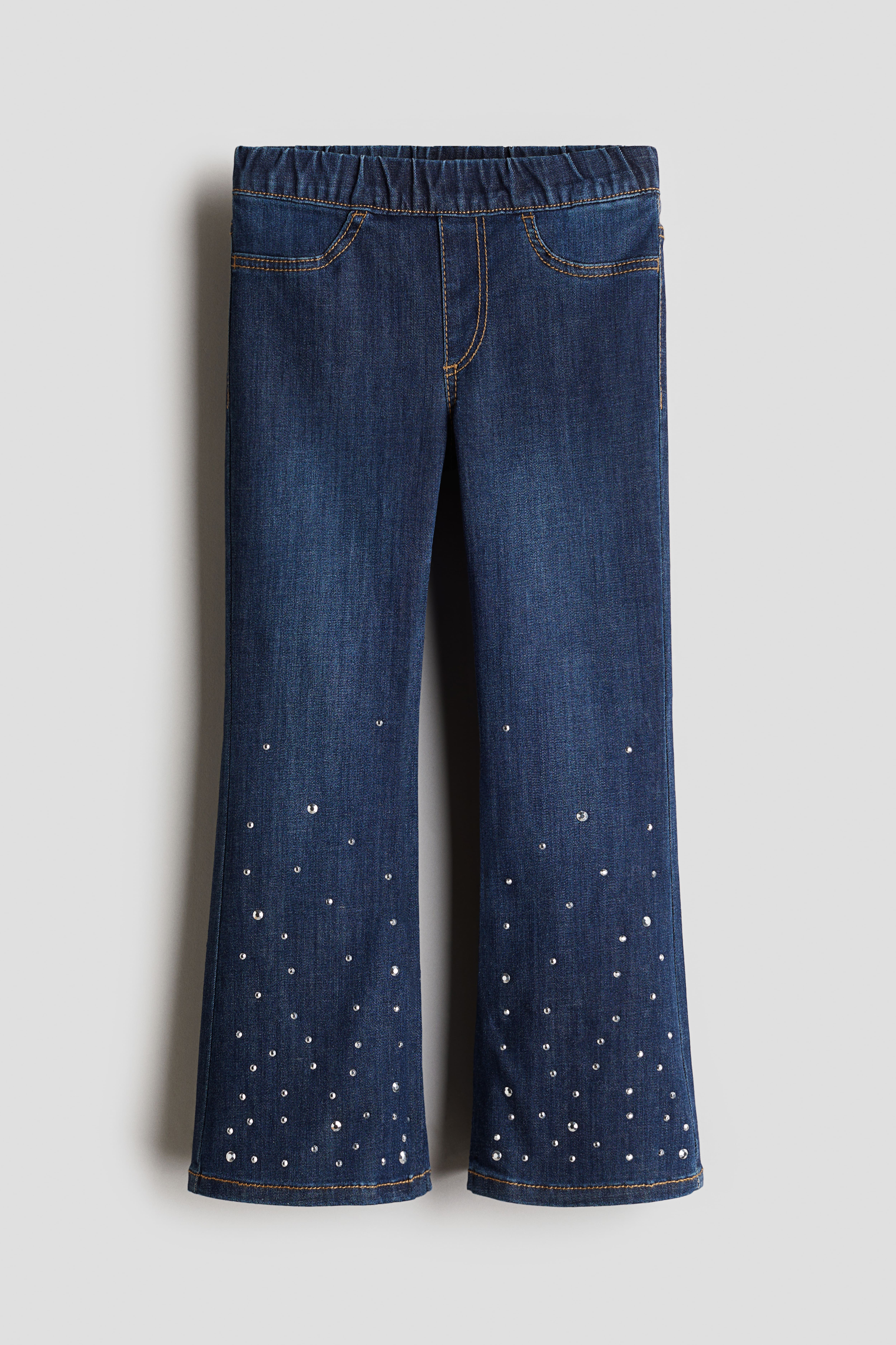 Embellished Denim Jeggings